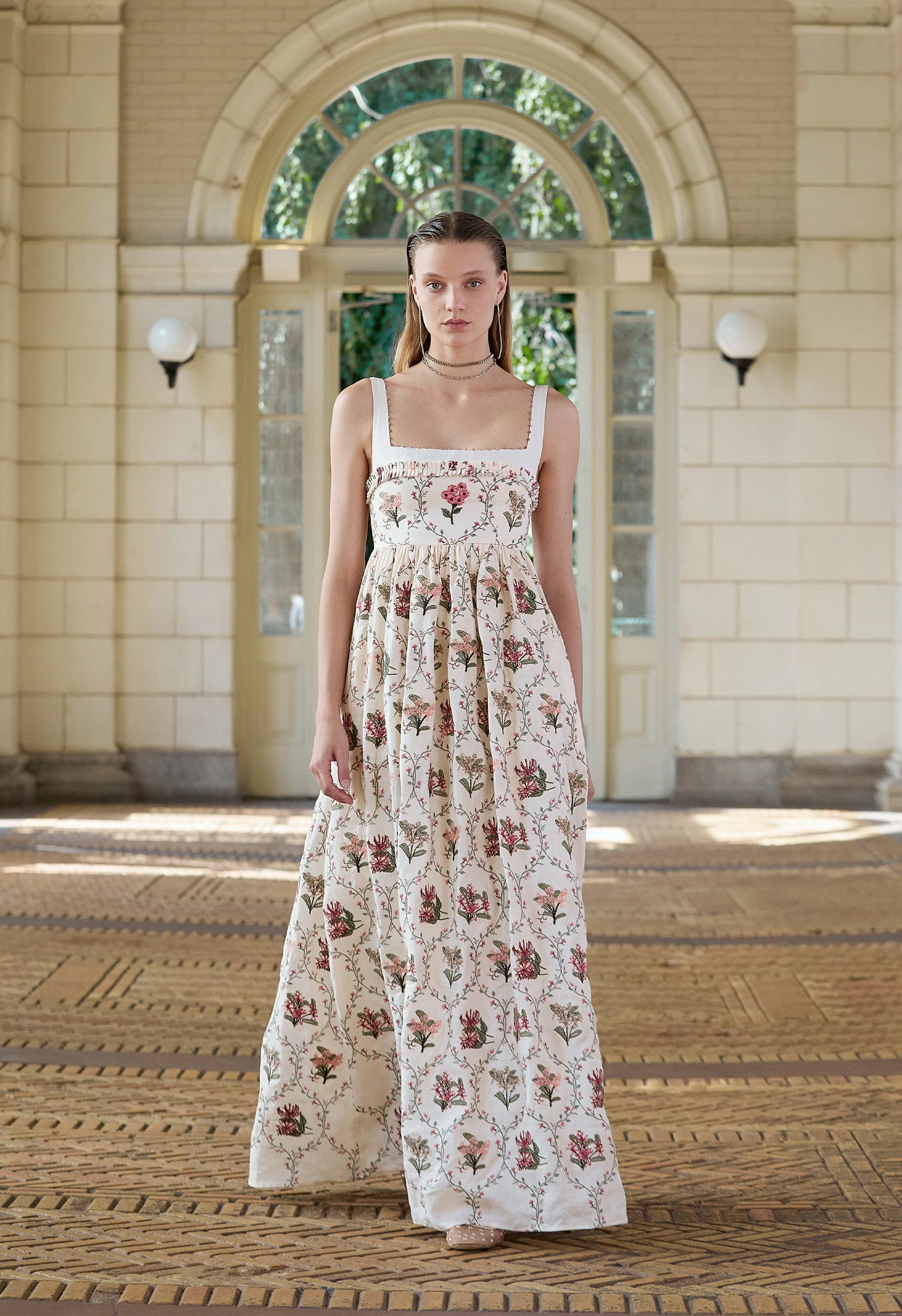 Barbara Orquidea Maxi Dress - Image 2