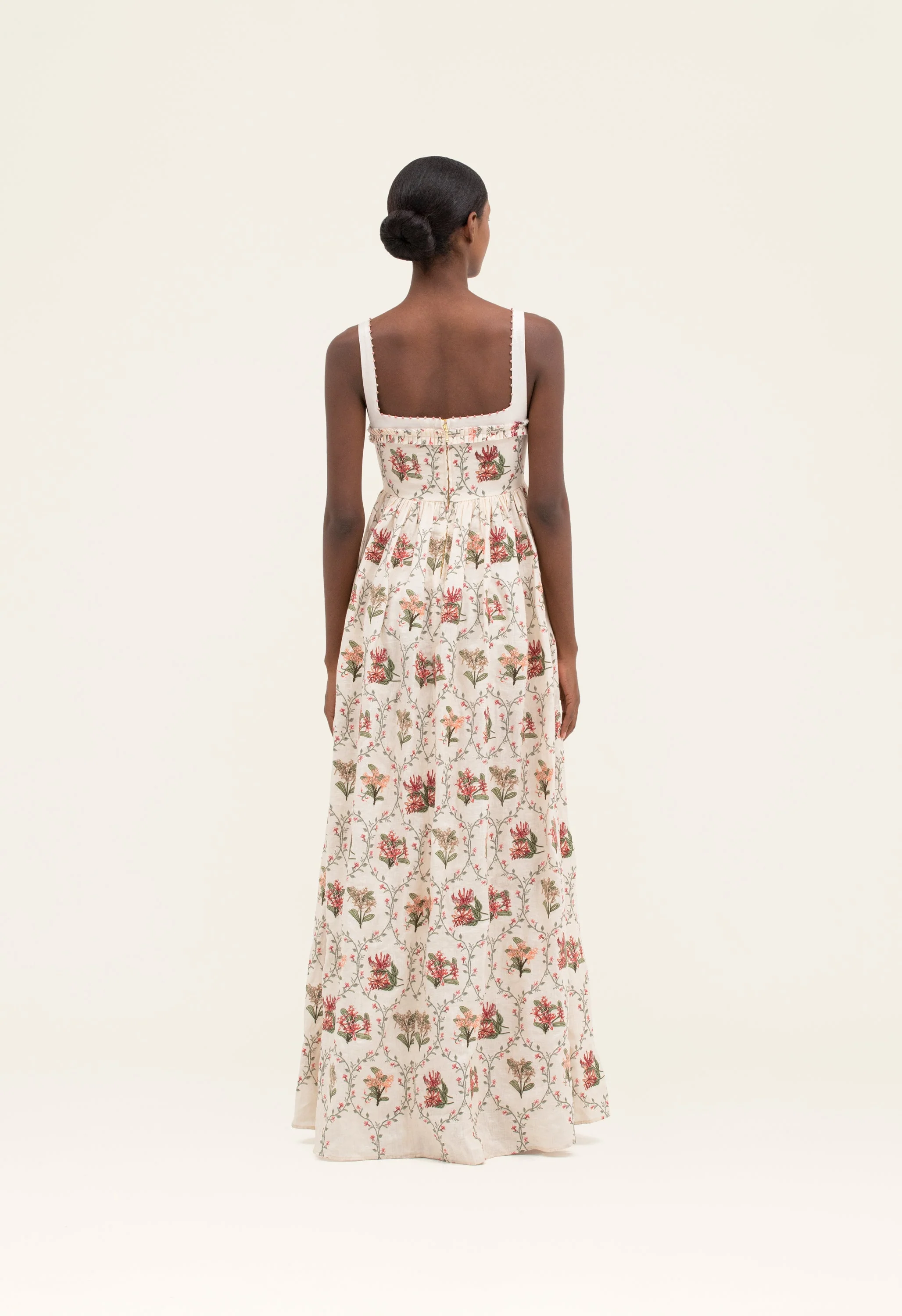 Barbara Orquidea Maxi Dress - Image 4
