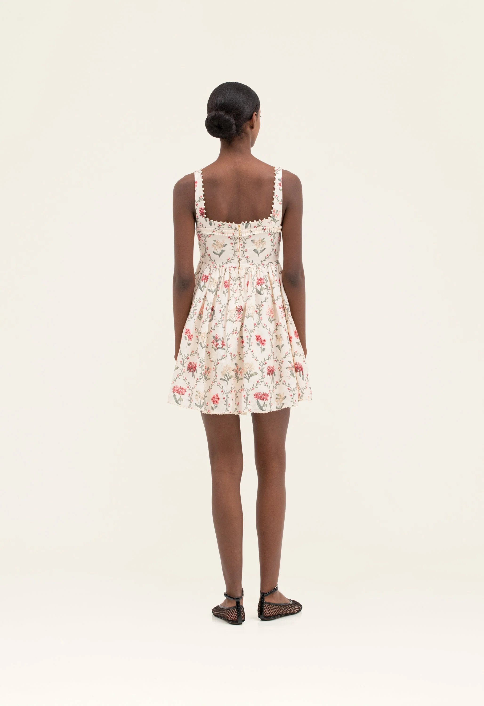 Barbara Orquidea Mini Dress - Image 4