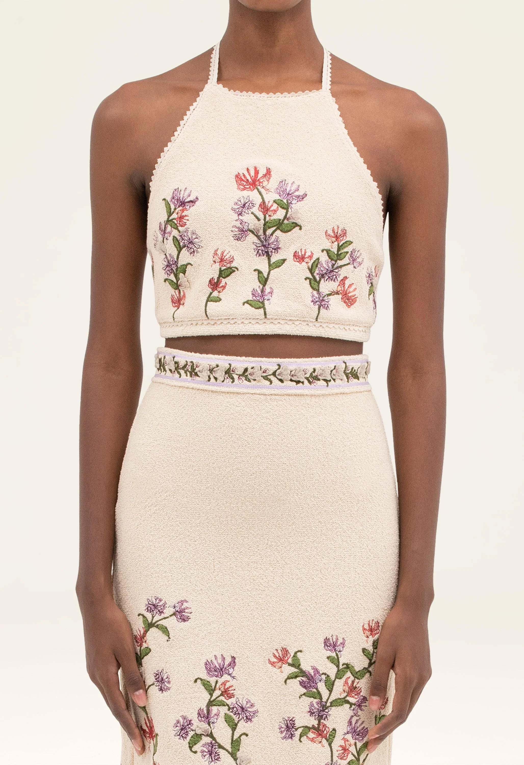 Chlorella Honeysuckle Midi Skirt - Image 5