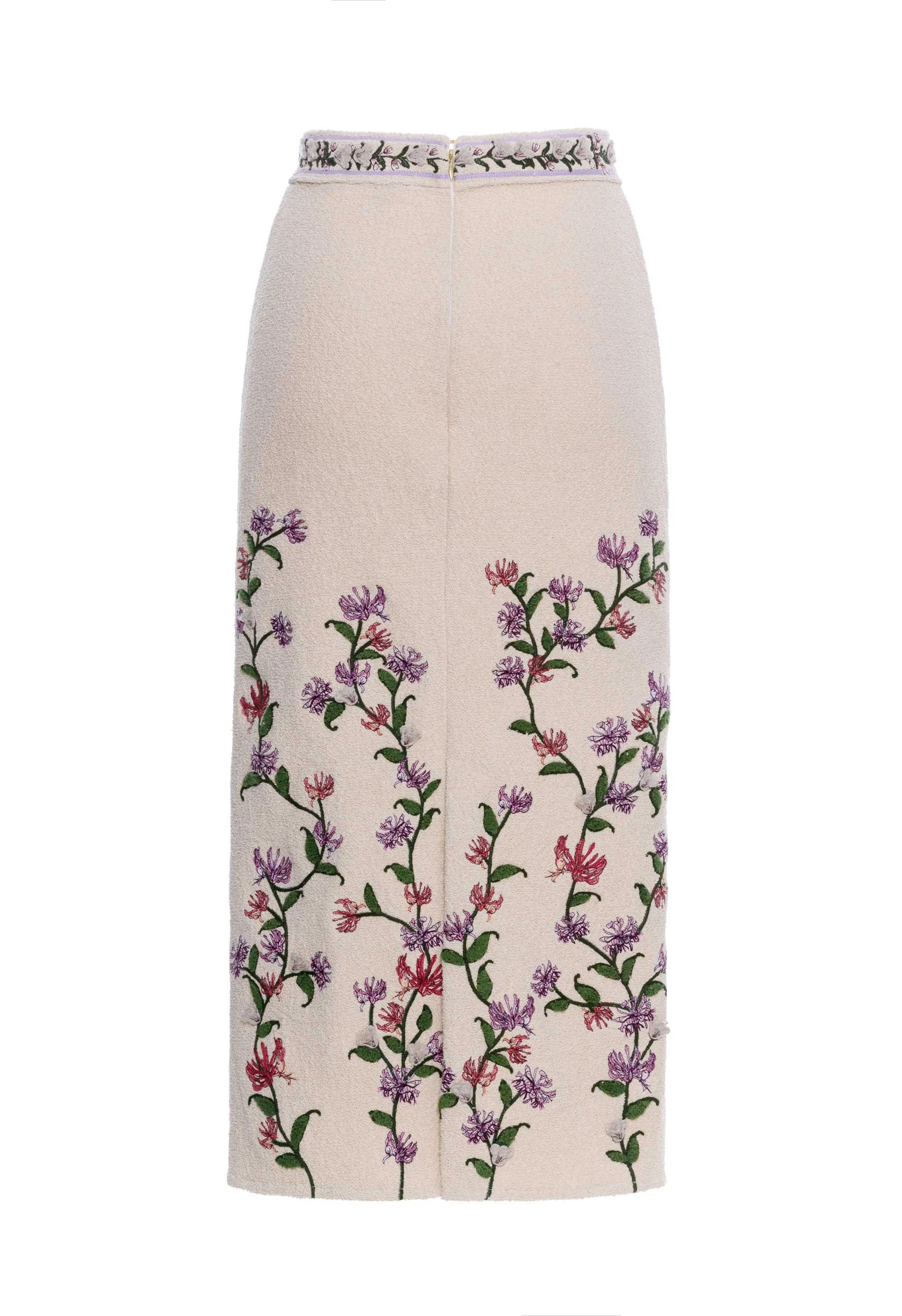Chlorella Honeysuckle Midi Skirt - Image 7