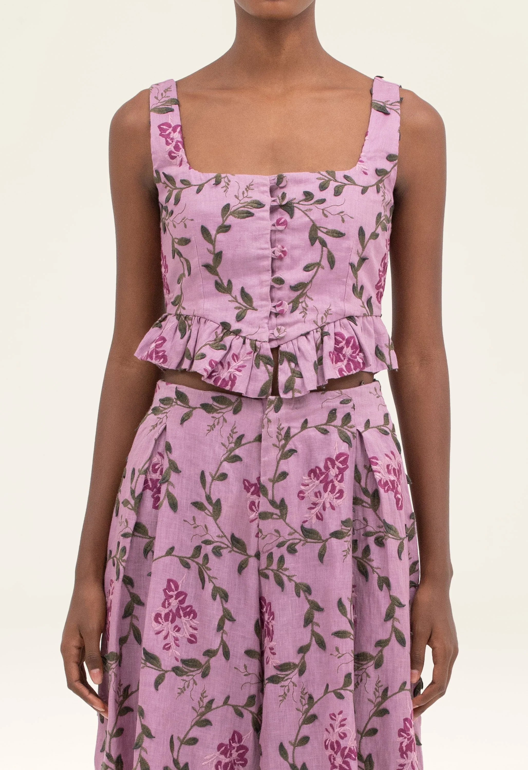 Eslabón Wisteria Cropped Top - Image 5