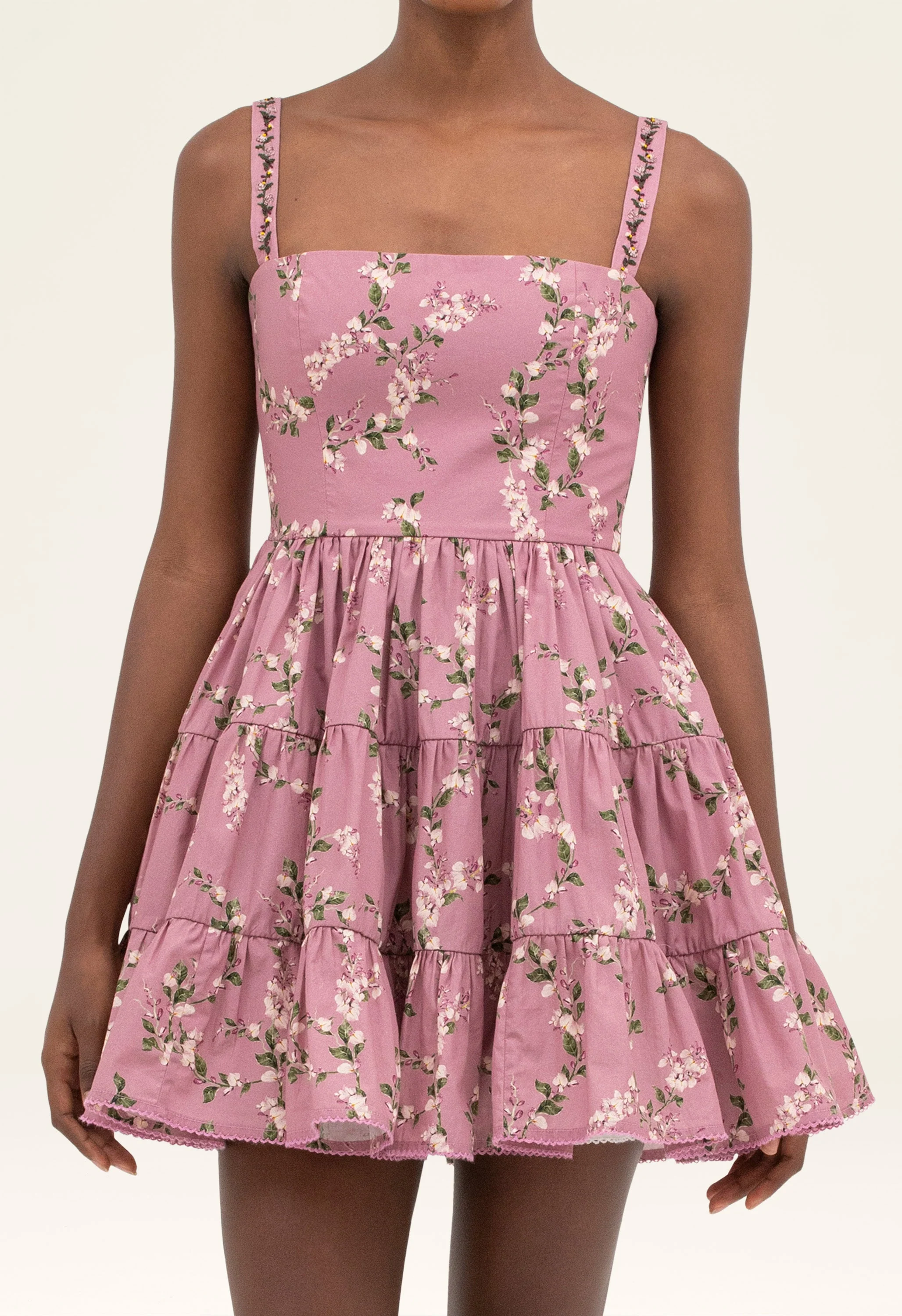 Lima Wisteria Mini Dress - Image 5