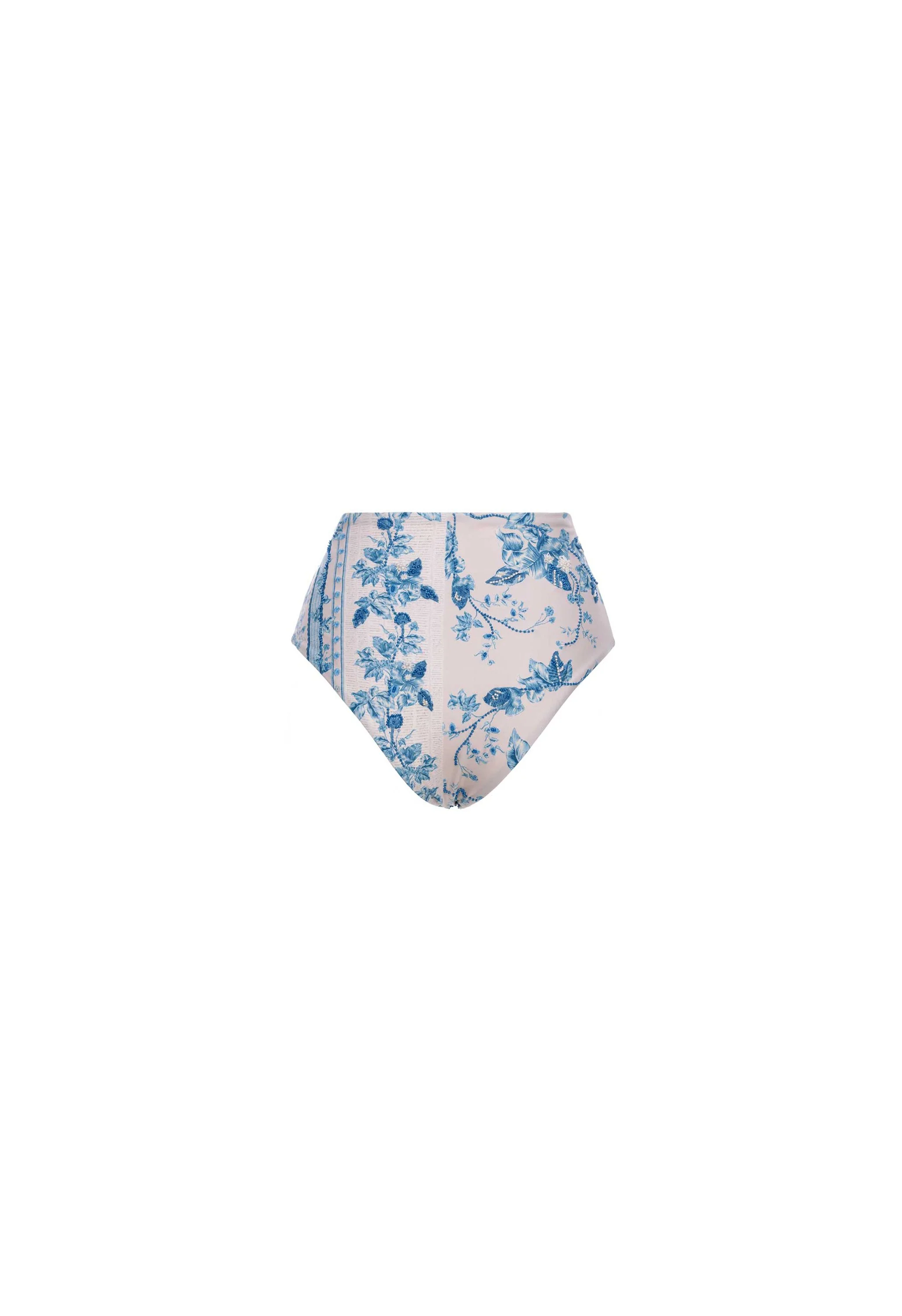 Magenta Bougainvillea Bikini Bottom - Image 5