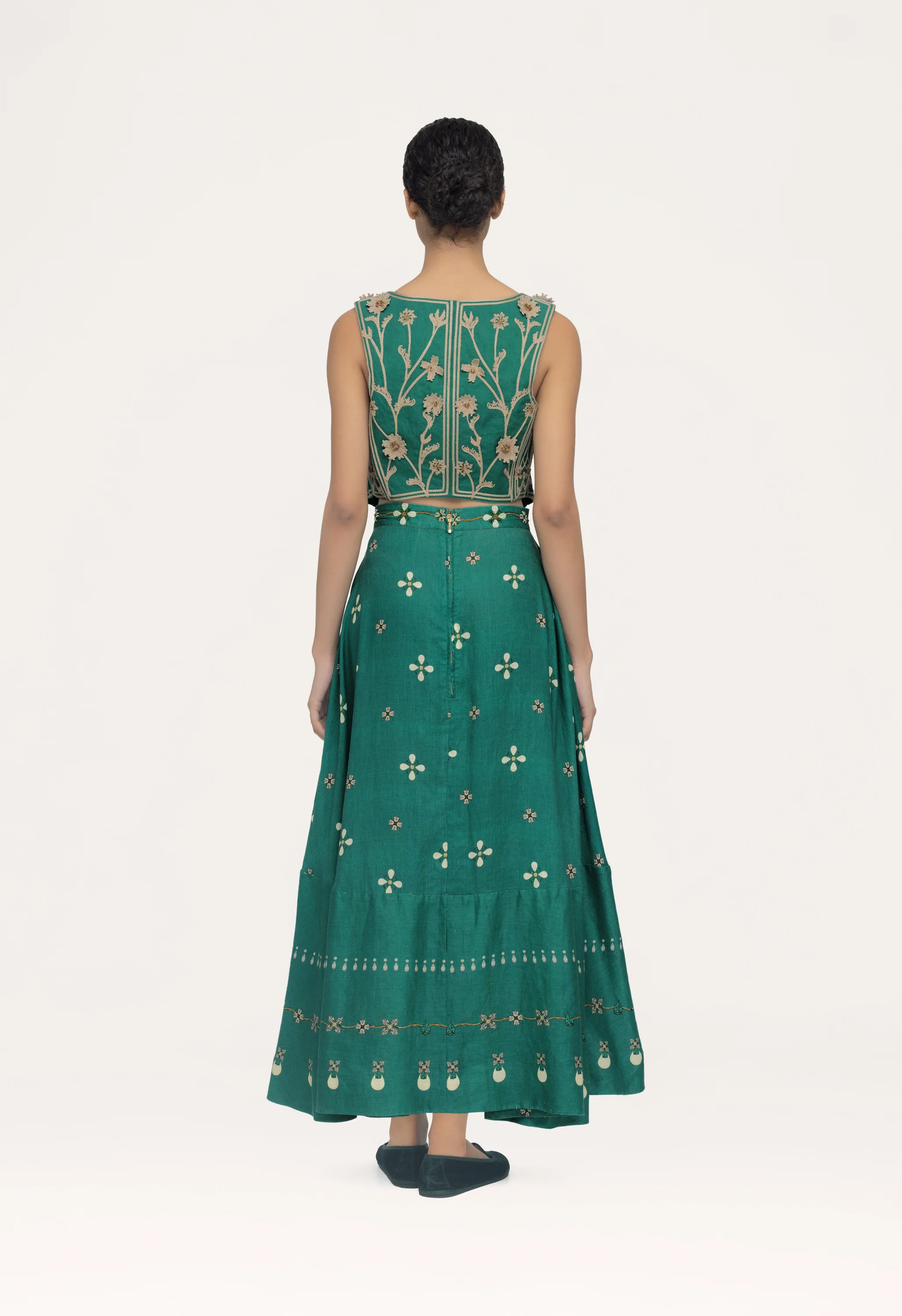 Bel Mar Esmeralda Maxi Skirt - Image 3