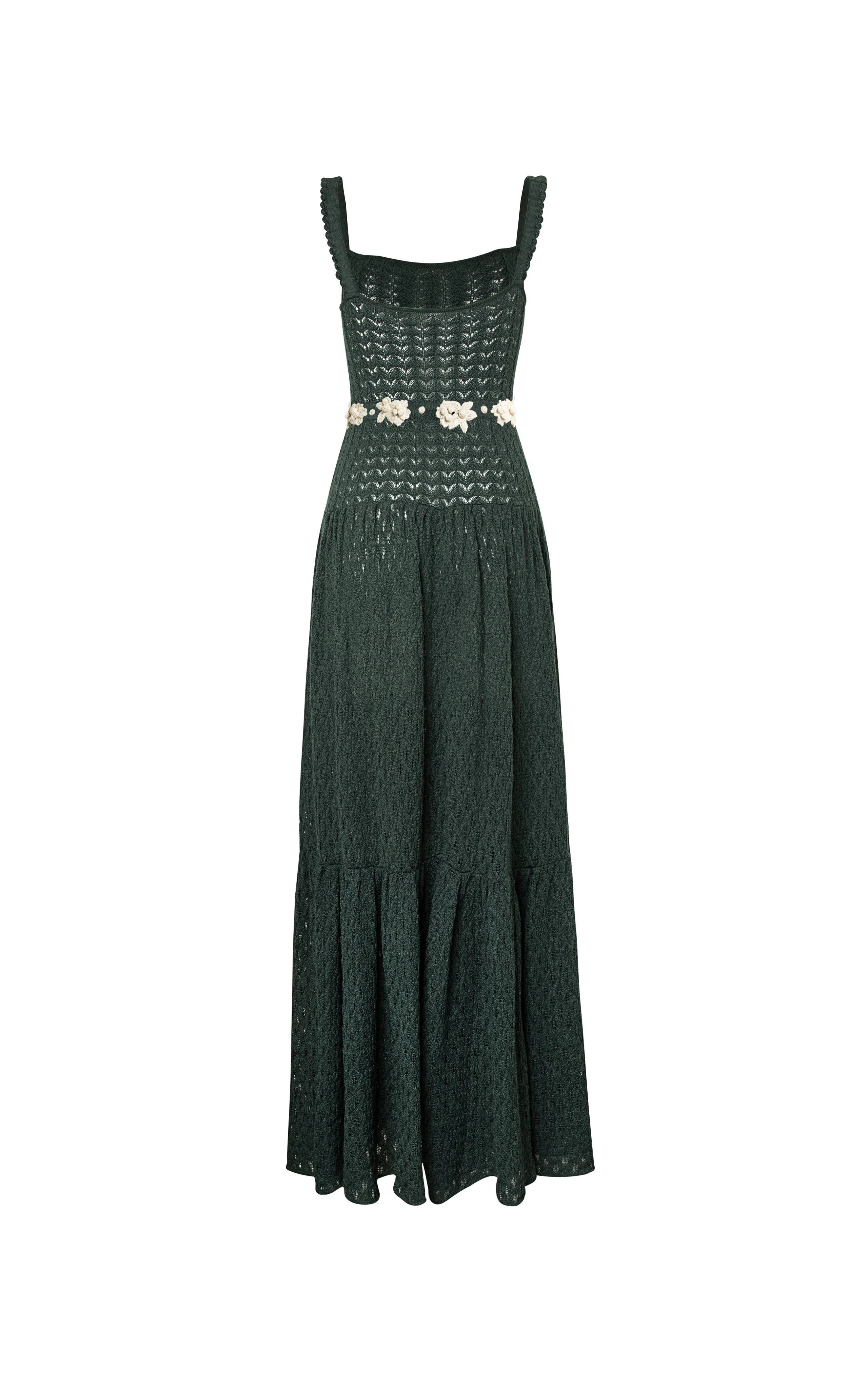 Lima Dark Green Maxi Dress - Image 6