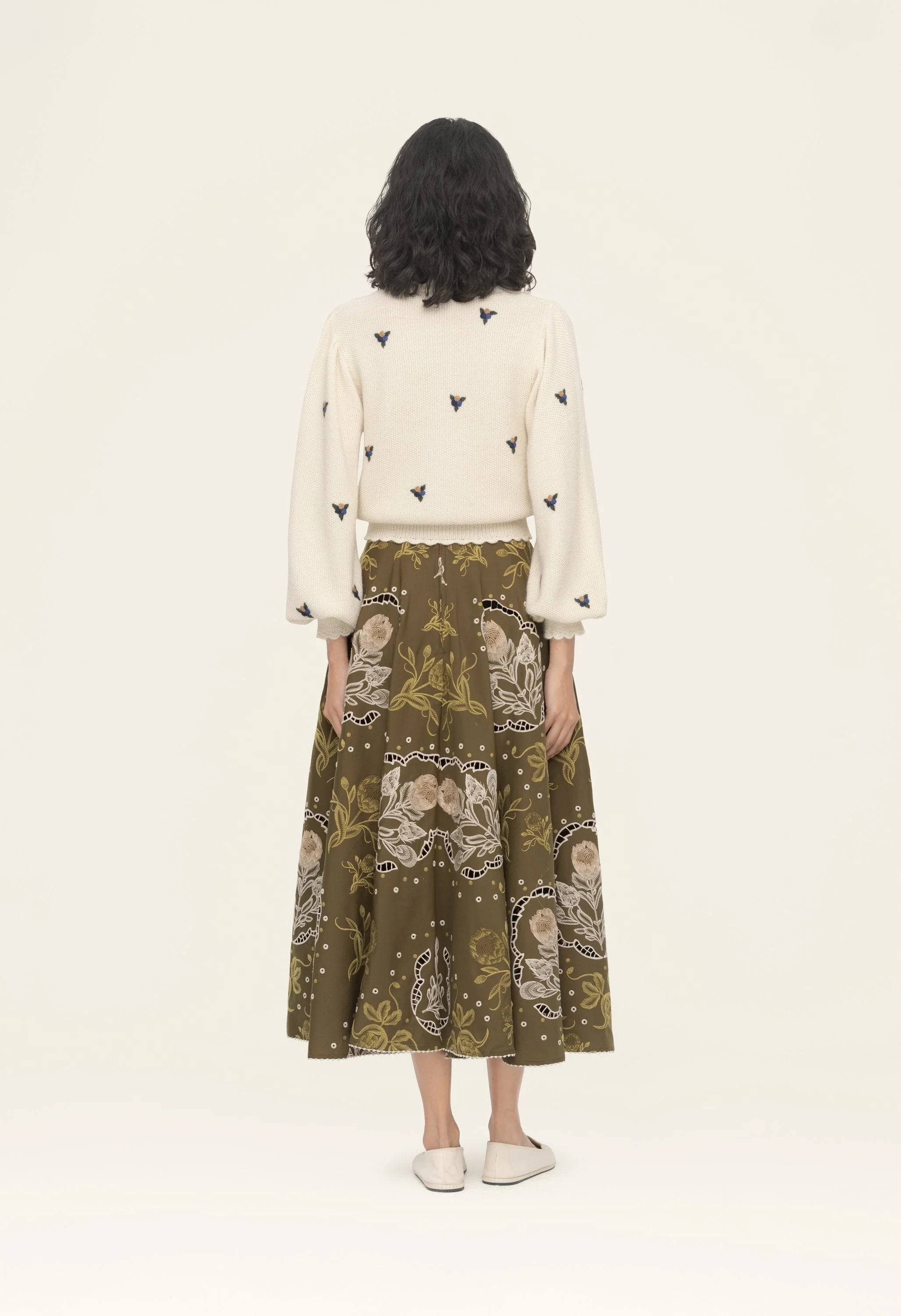 Pradera Ivory Cardigan - Image 3