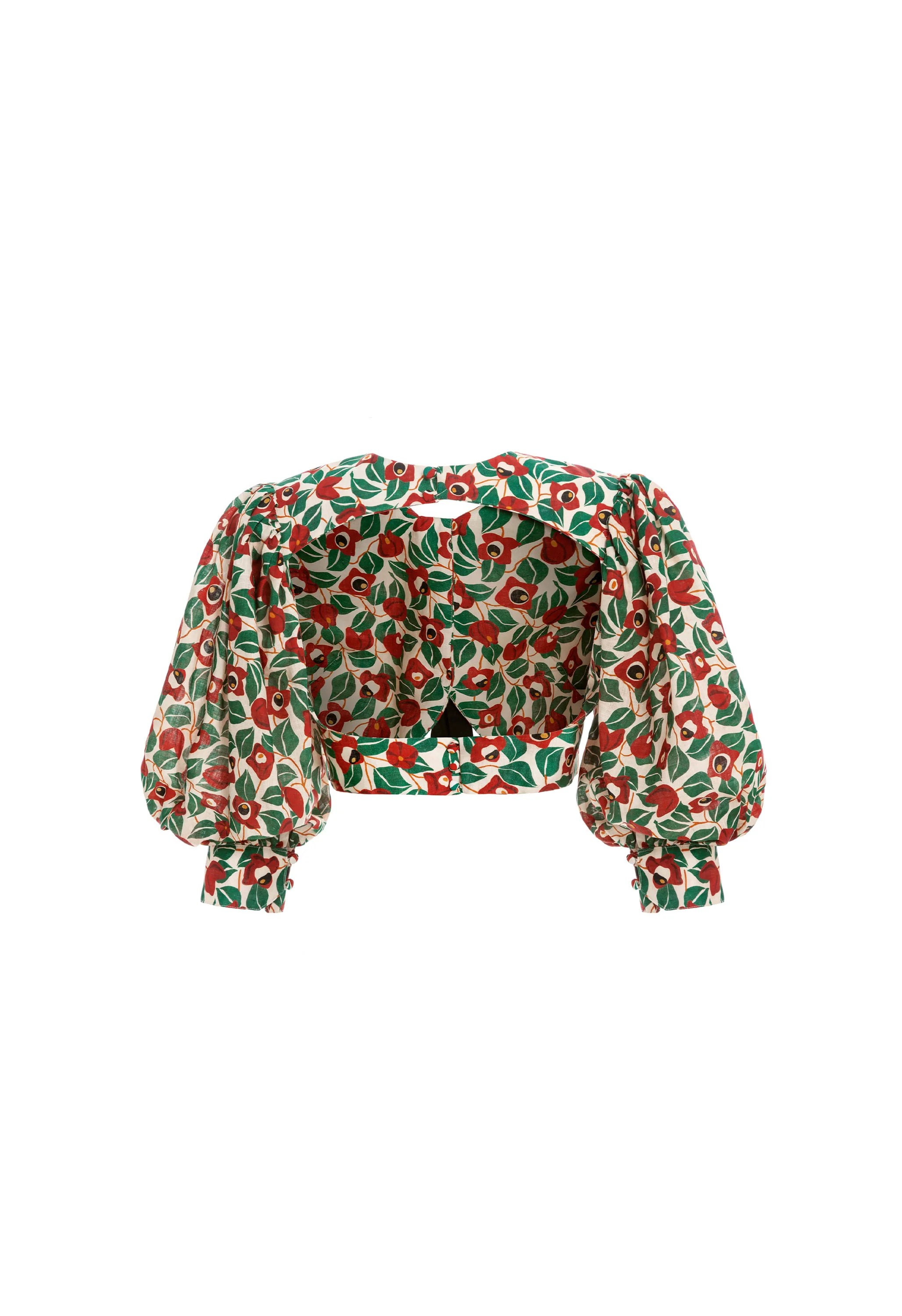 Granate Warana Esmeralda Cropped Top - Image 5