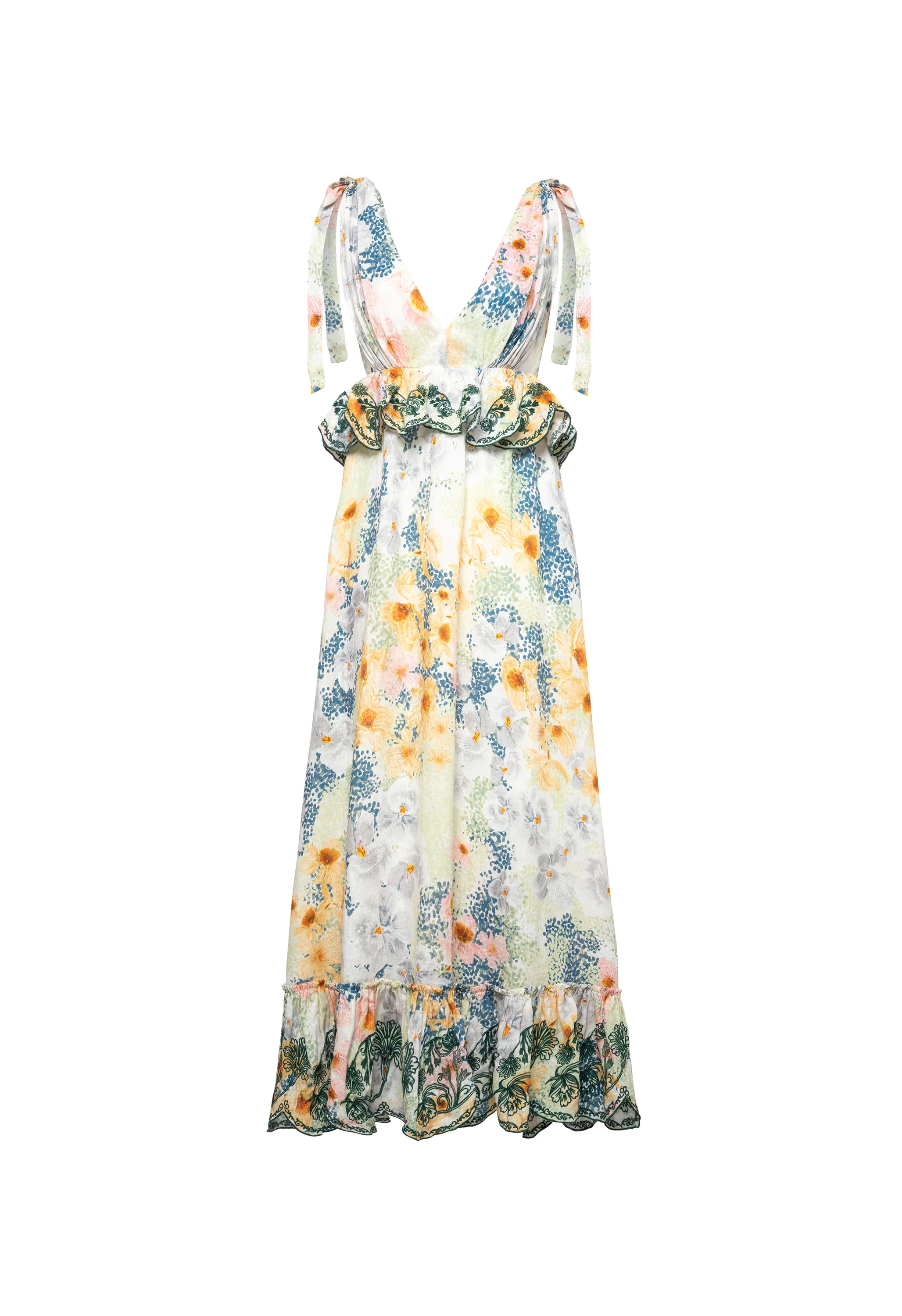 Infinito Florecer Maxi Dress - Image 6
