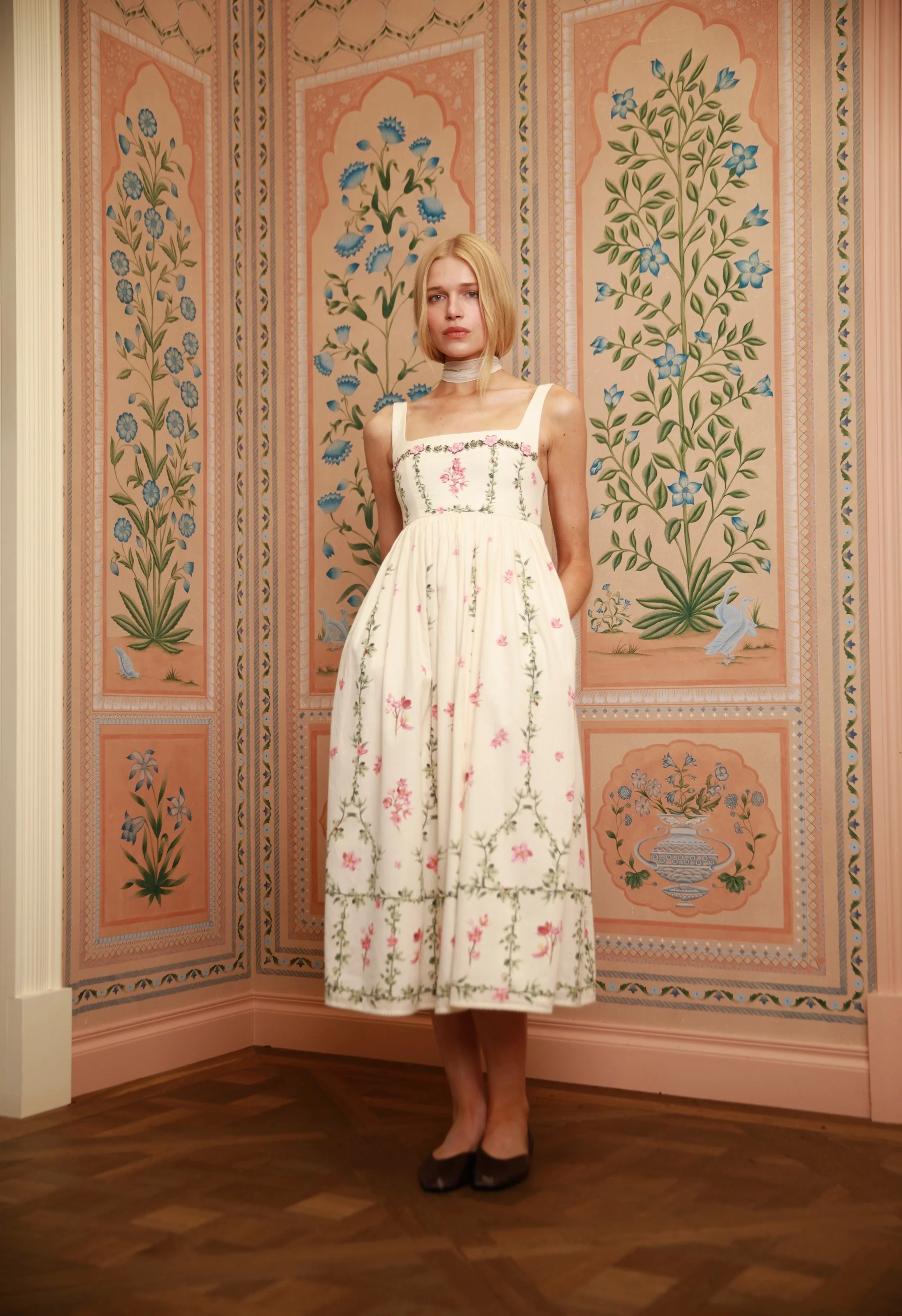 Barbara Cauca Midi Dress - Image 3