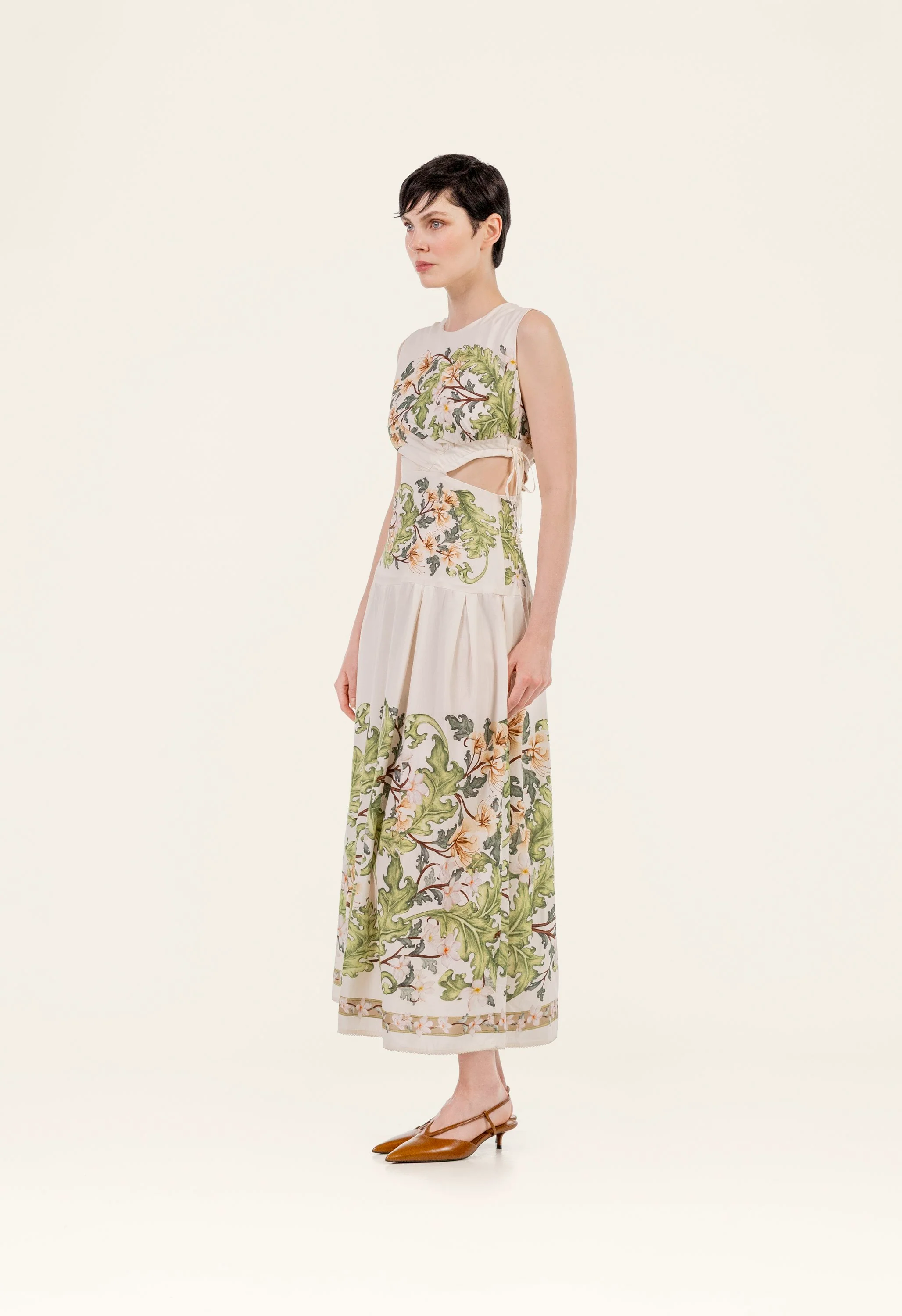Otoño Anhelo Midi Dress - Image 4