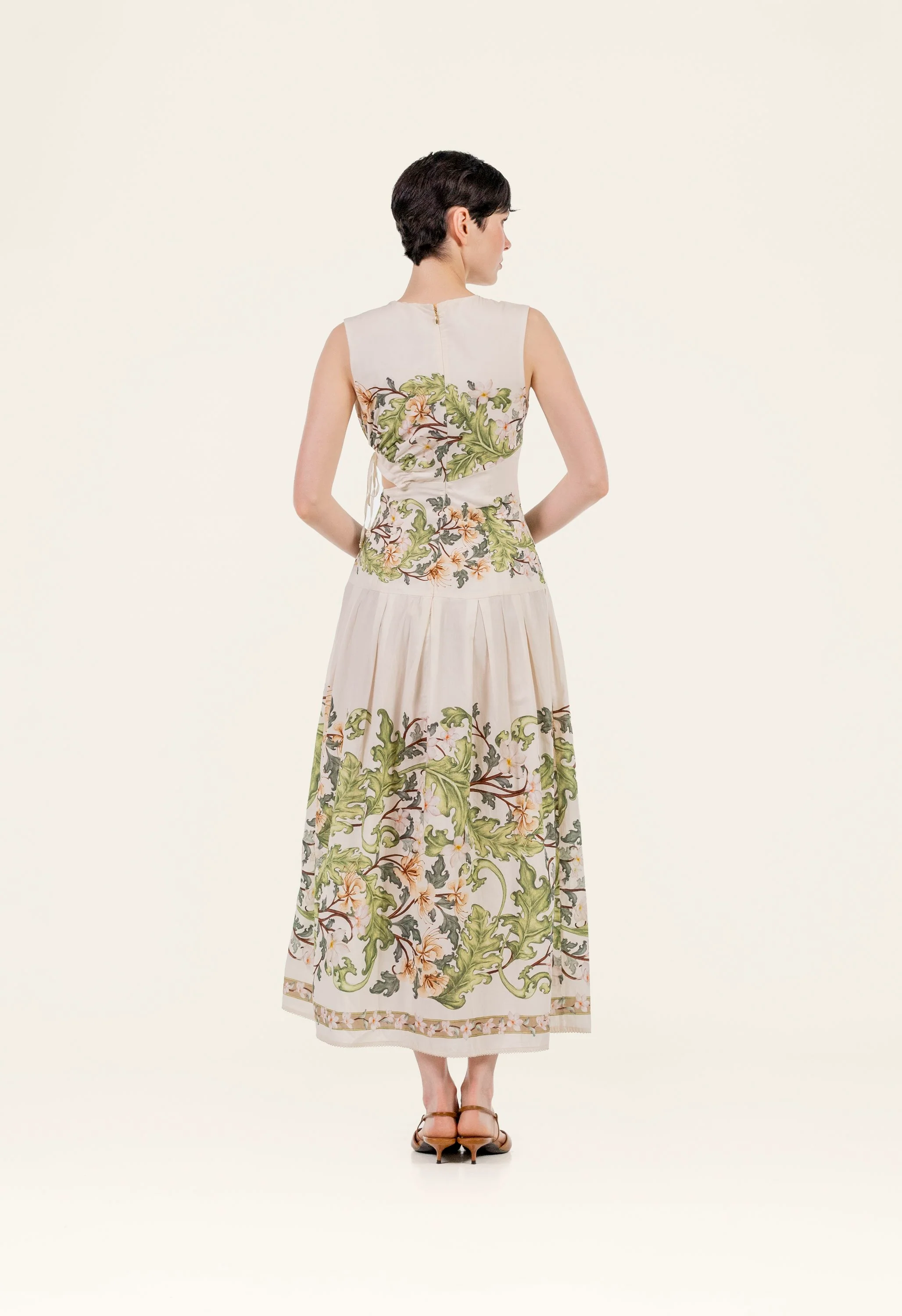 Otoño Anhelo Midi Dress - Image 5