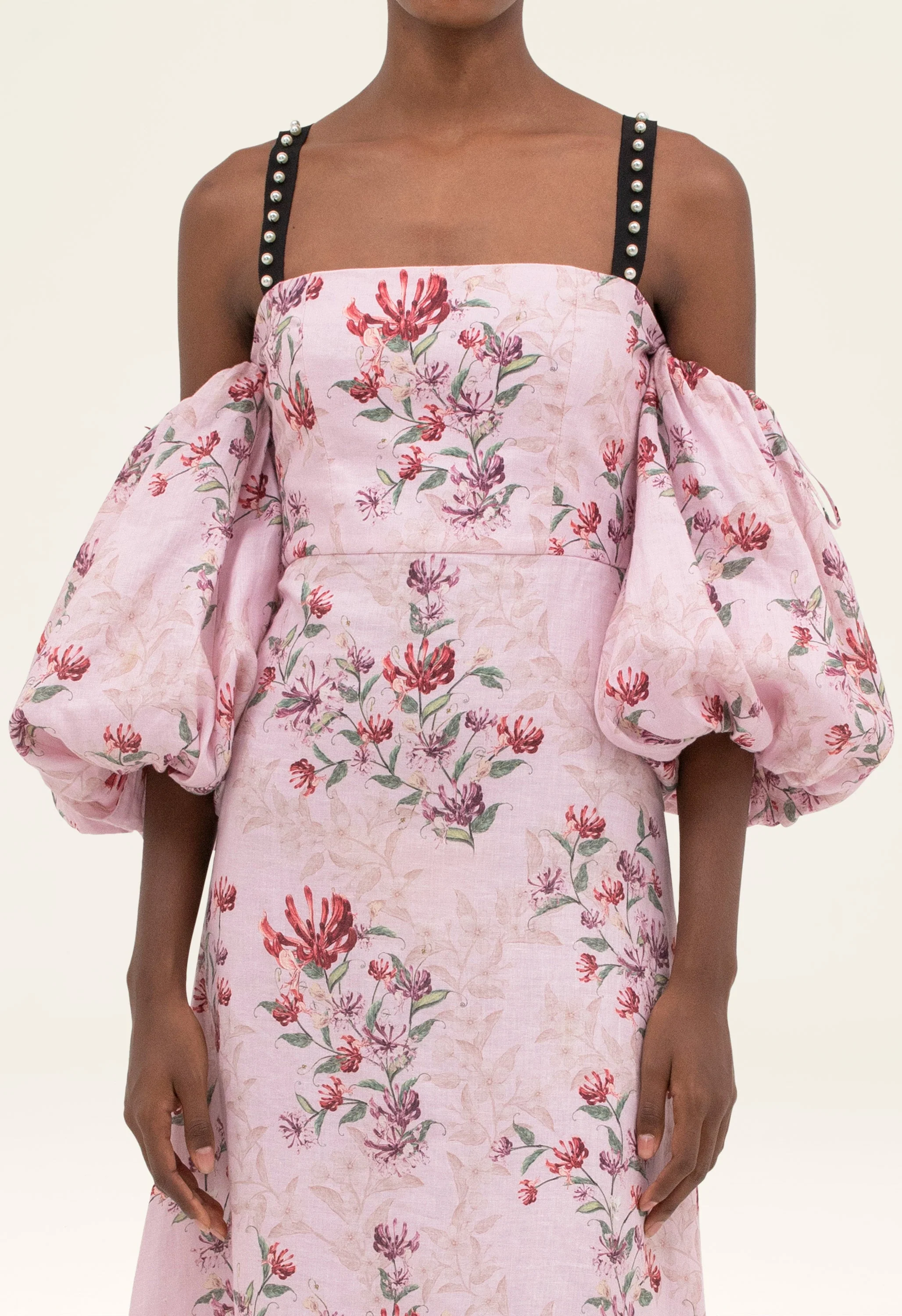 Mercedes Honeysuckle Midi Dress - Image 5
