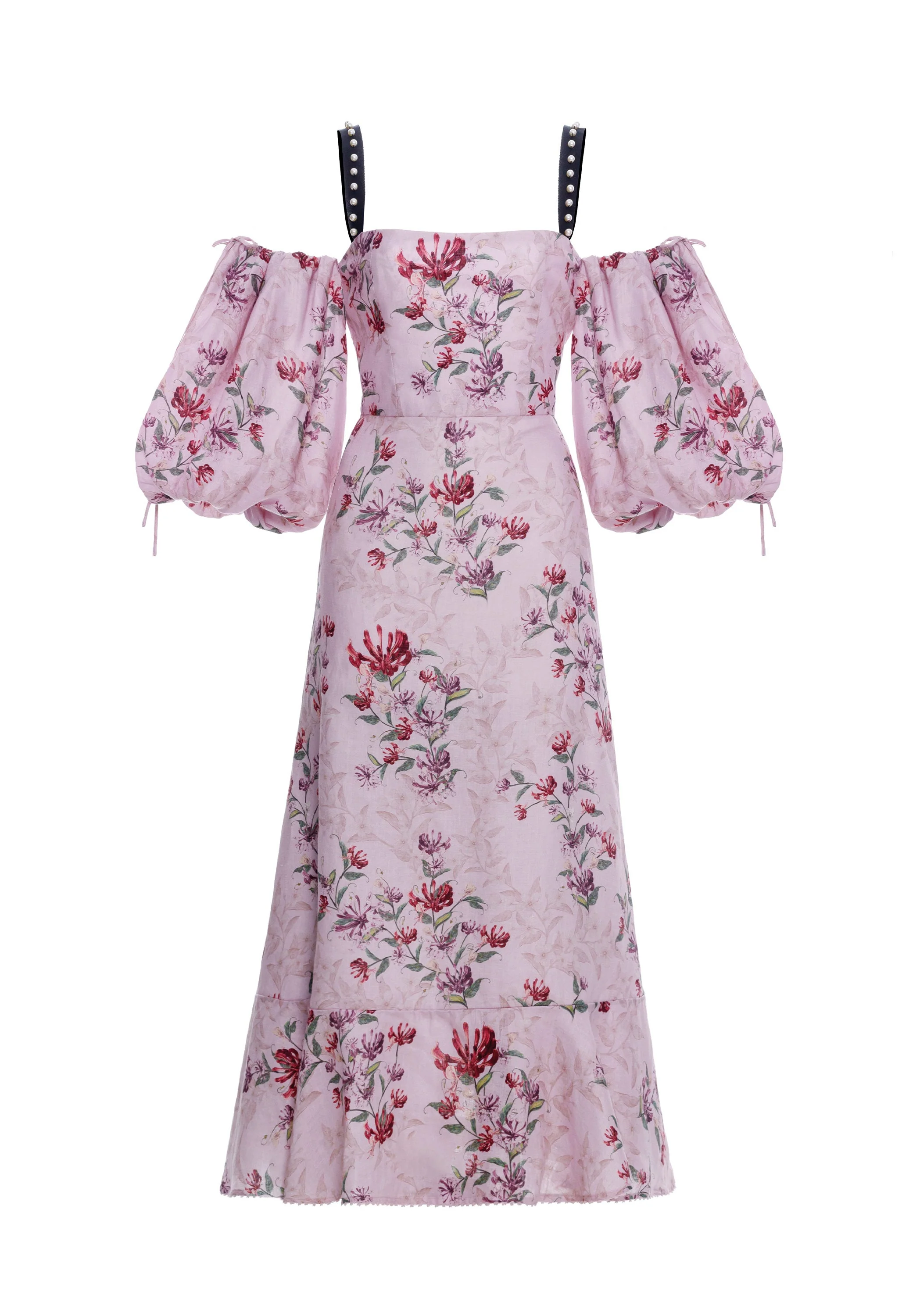 Mercedes Honeysuckle Midi Dress - Image 6
