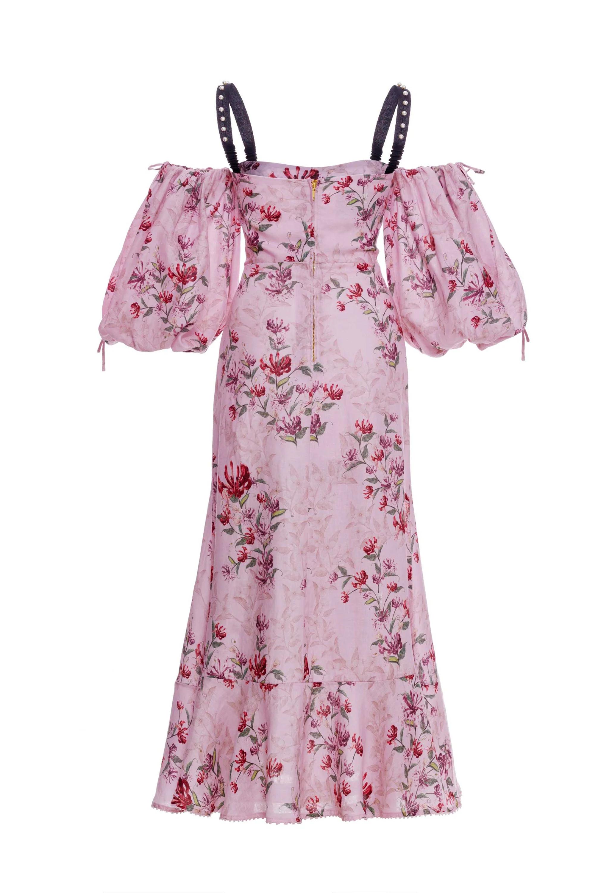 Mercedes Honeysuckle Midi Dress - Image 7