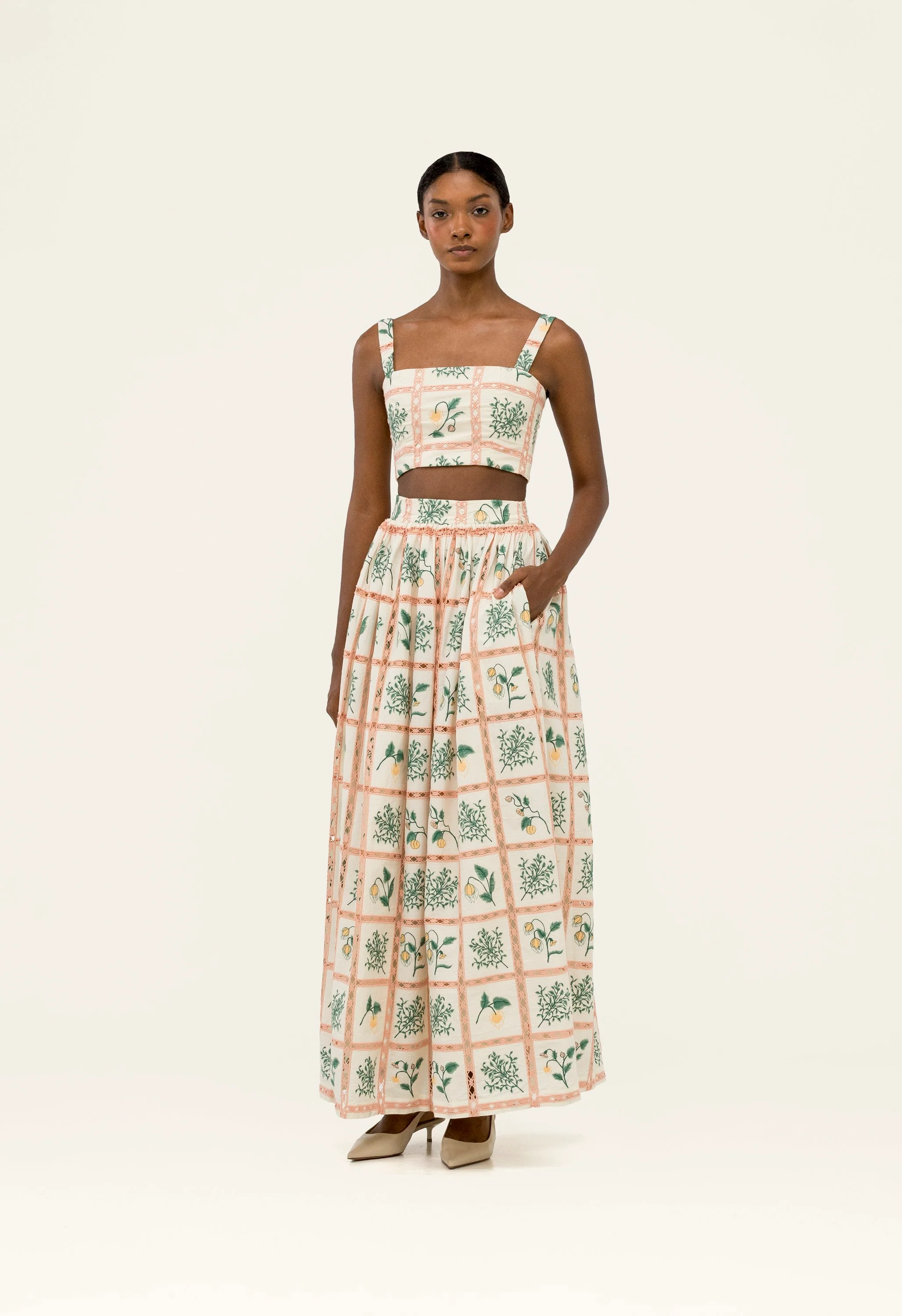 Tangelo Uchuva Maxi Skirt - Image 3