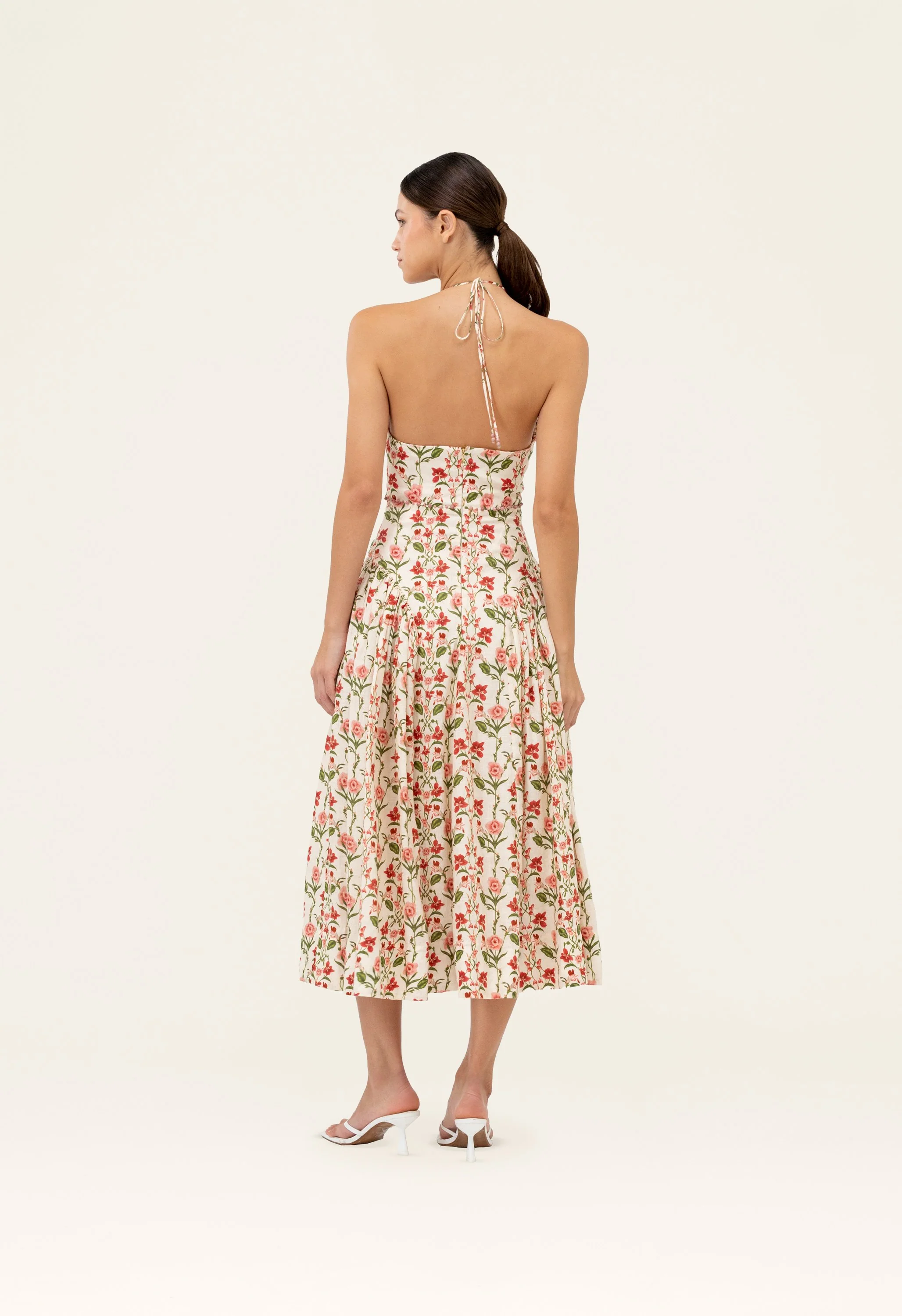 Balsa Canna Midi Dress - Image 4