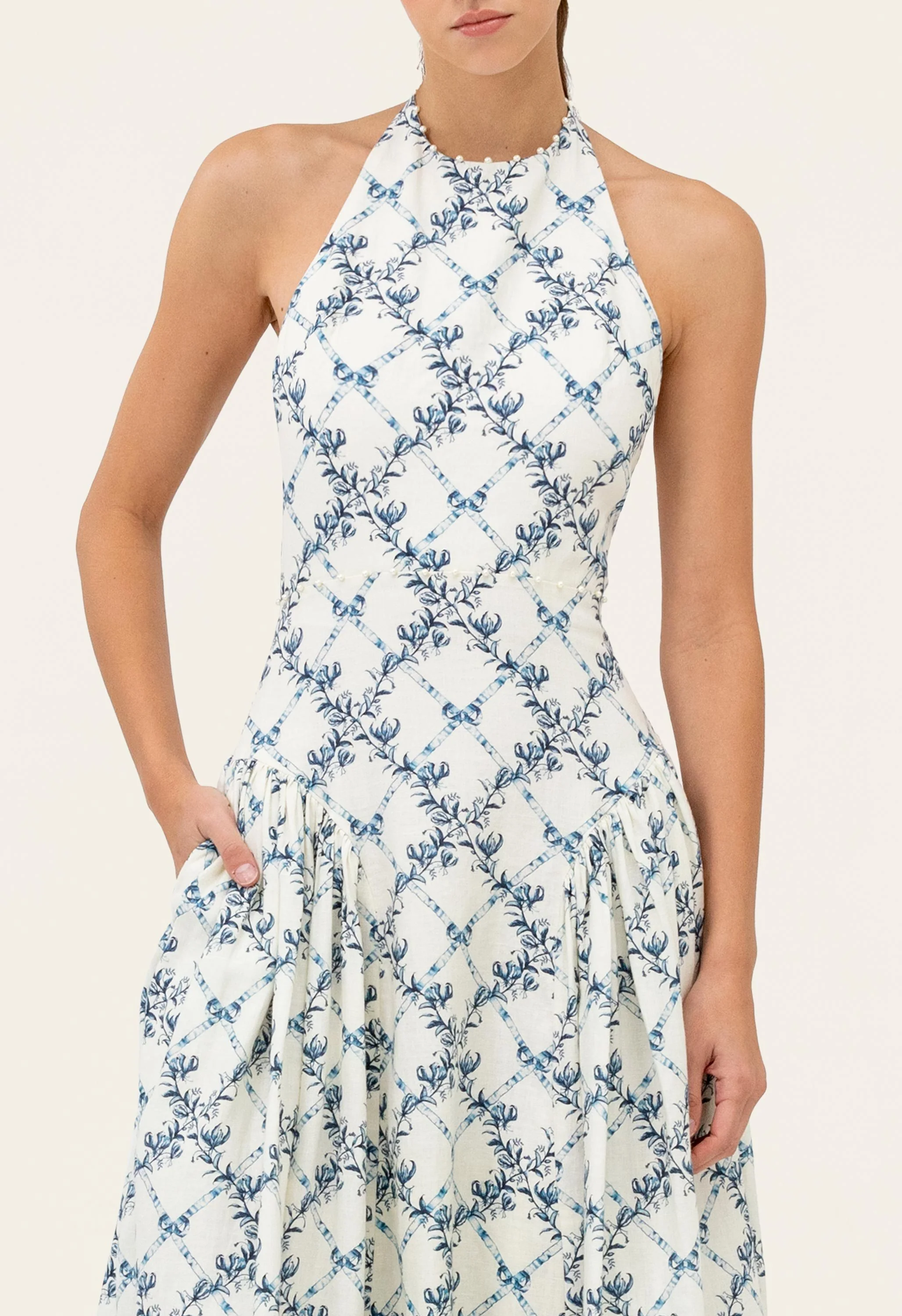Balsa Gloriosa Midi Dress - Image 4