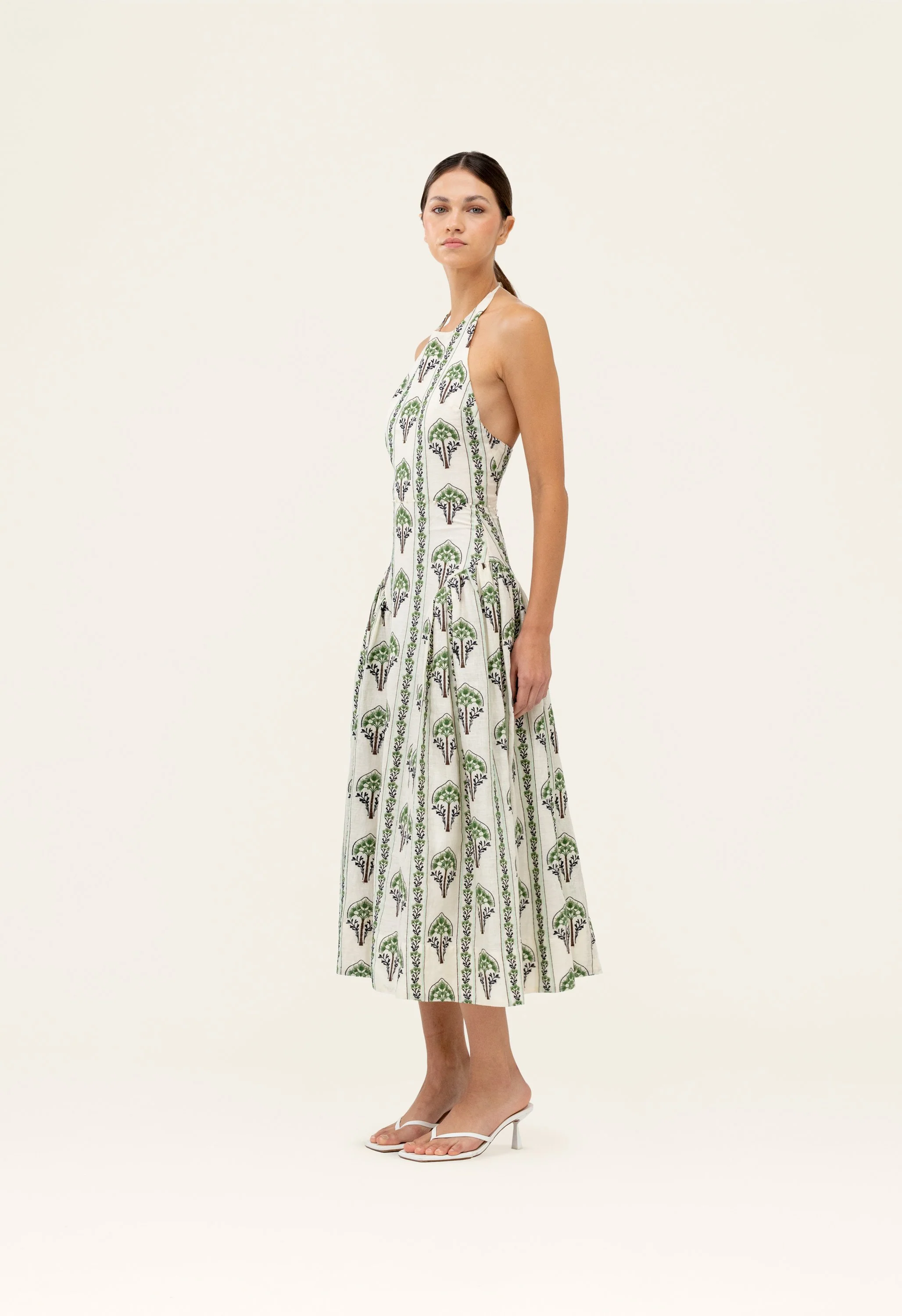 Balsa Moriche Midi Dress - Image 3
