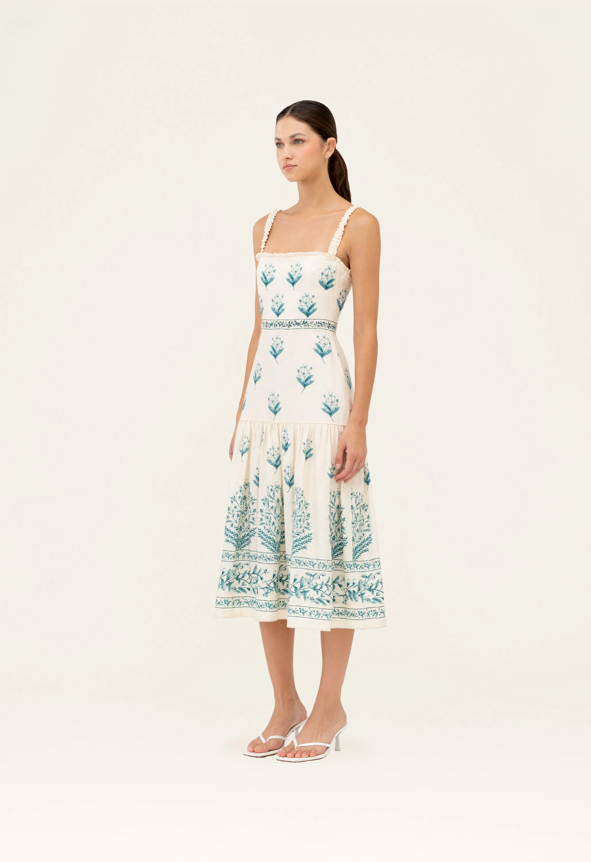 Níspero Ceiba Midi Dress - Image 3