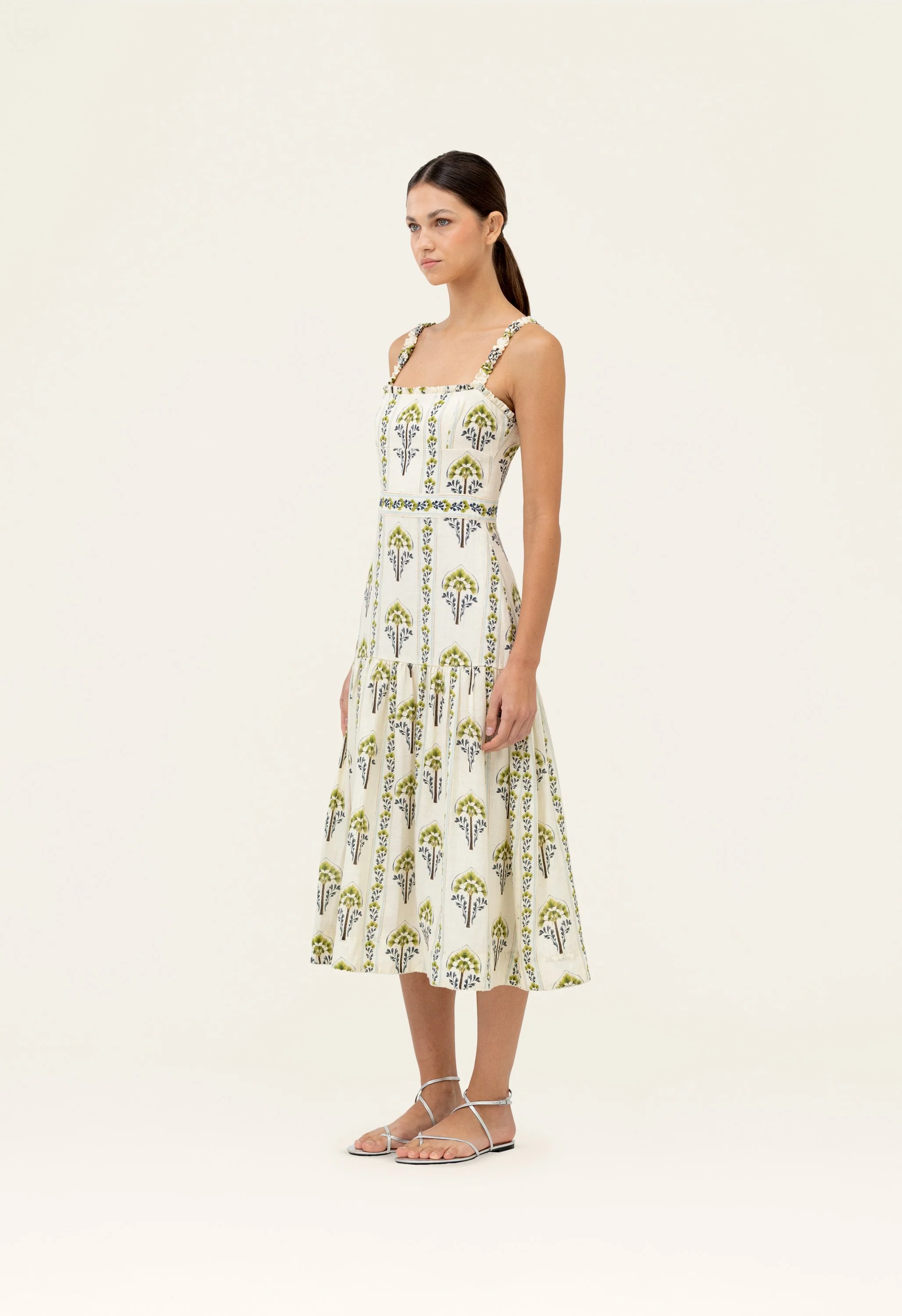 Níspero Moriche Midi Dress - Image 3