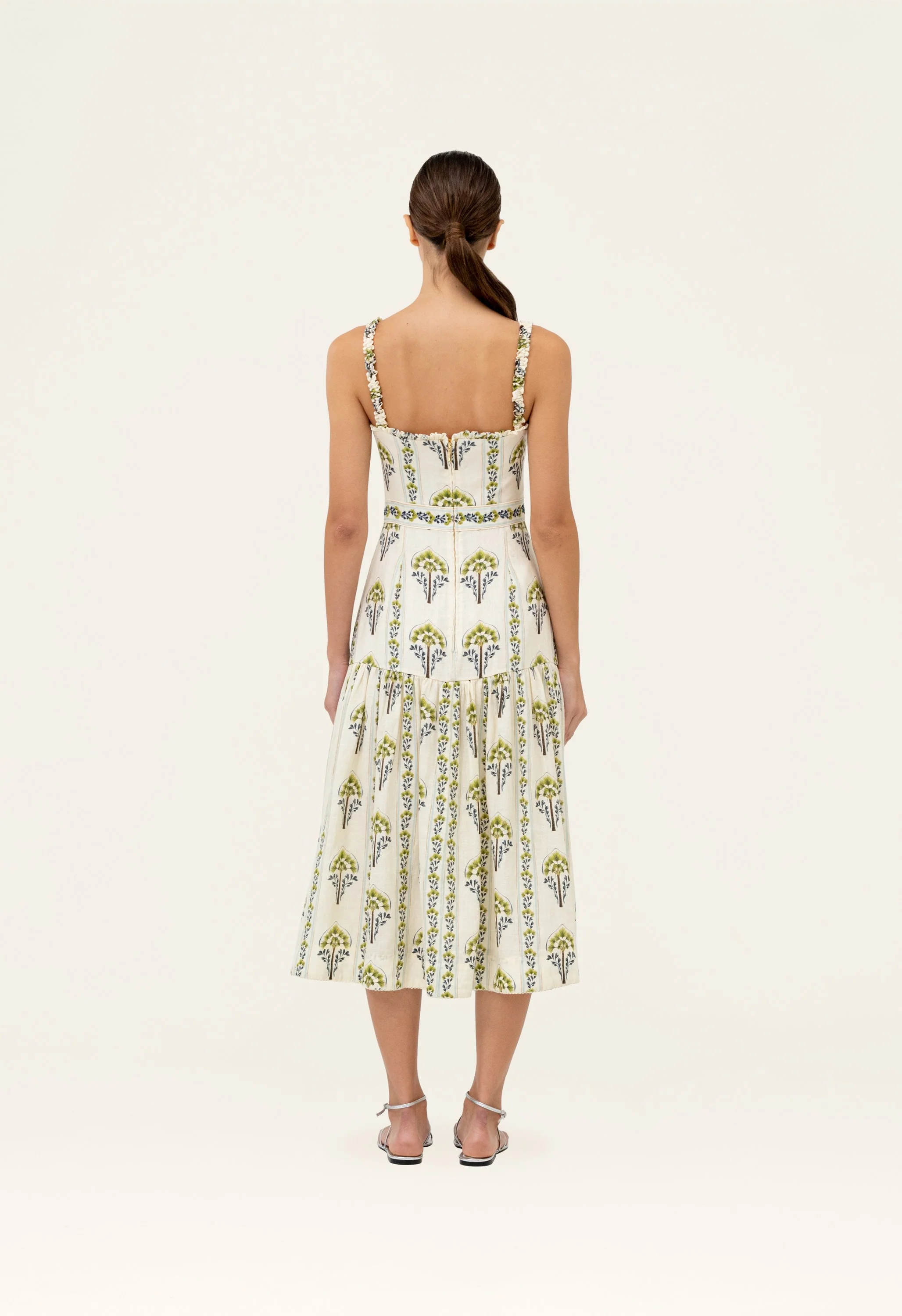 Níspero Moriche Midi Dress - Image 4