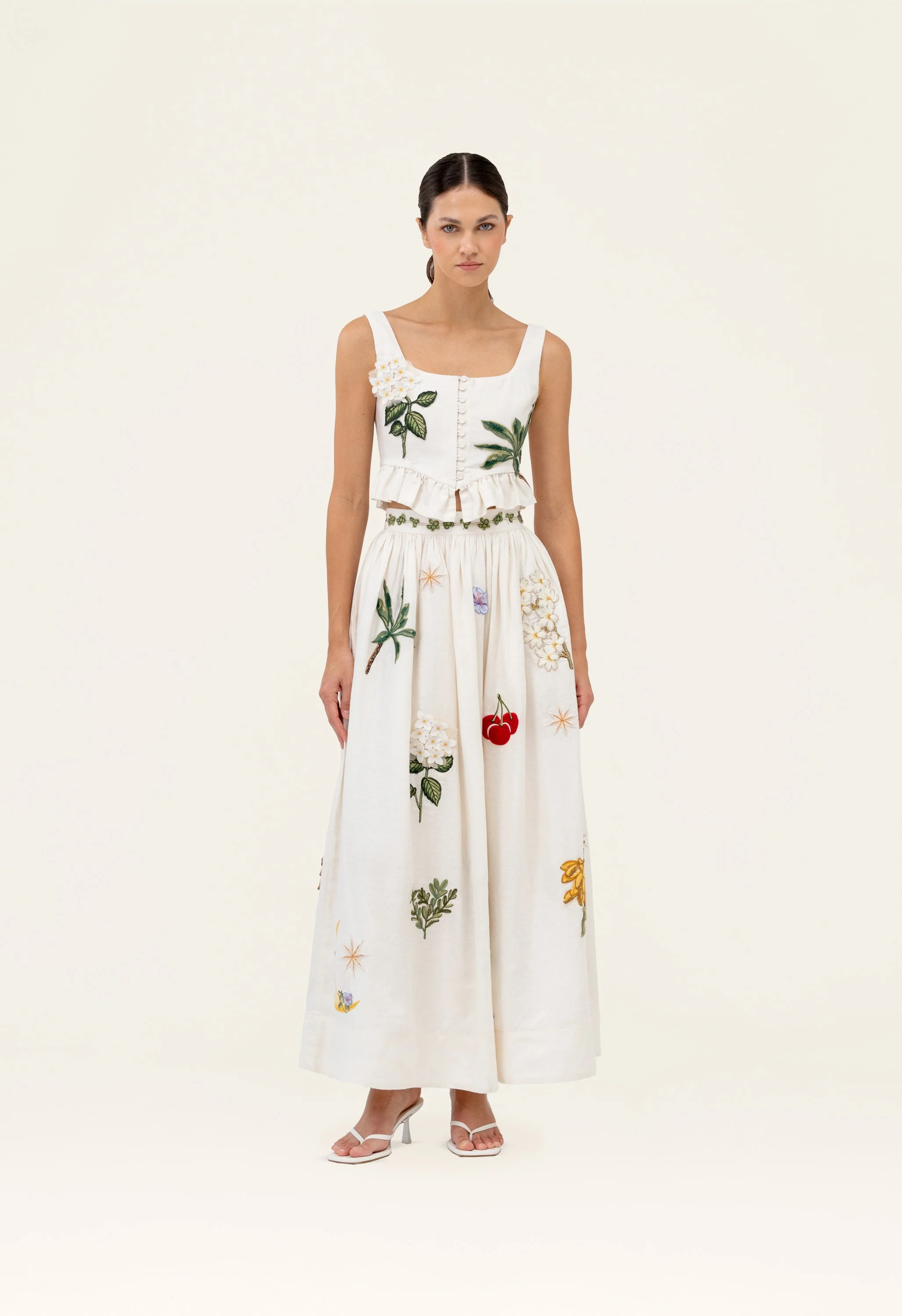 Tangelo Wild Maxi Skirt - Image 3