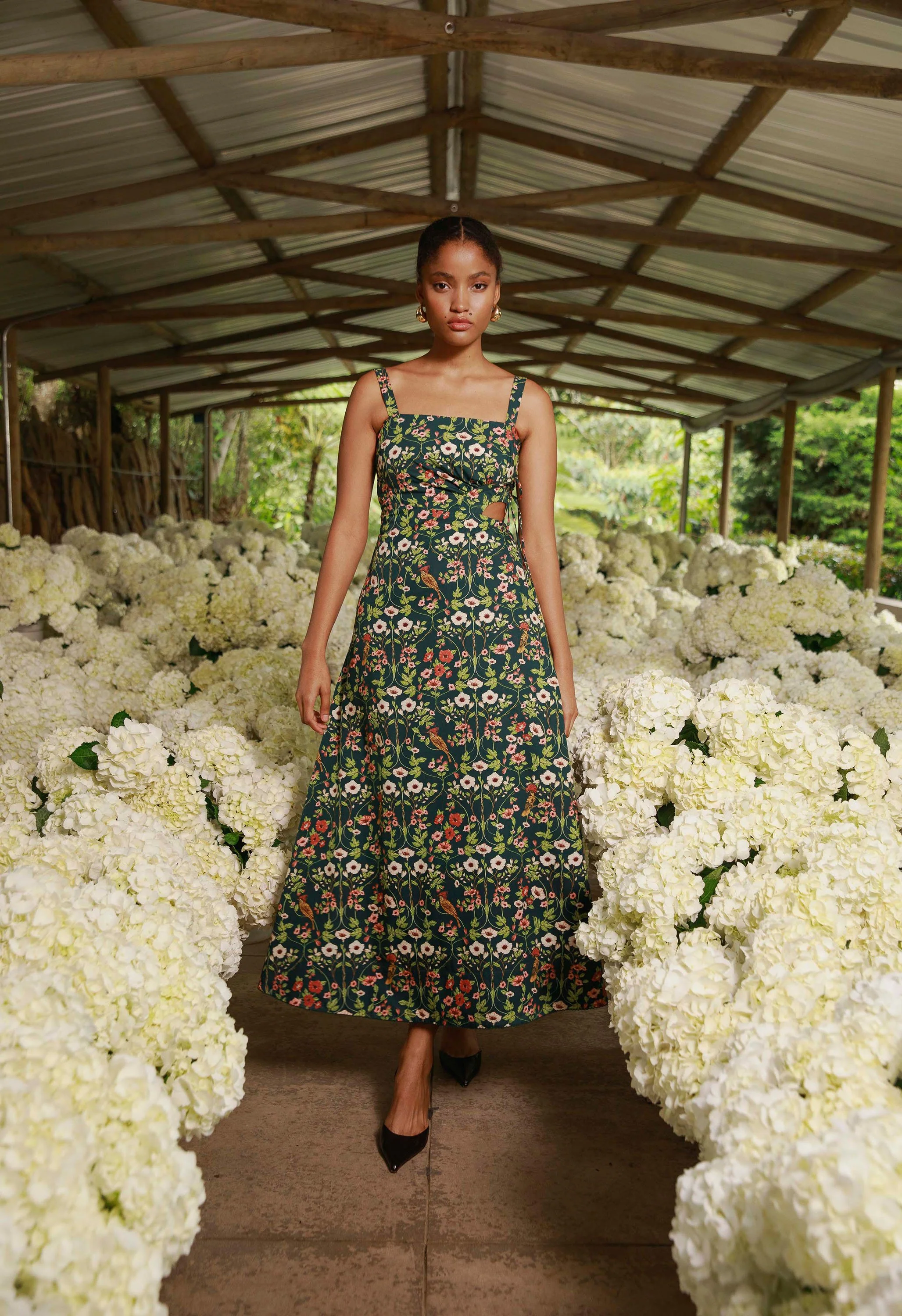 Verano Mosquetero Midi Dress - Image 2