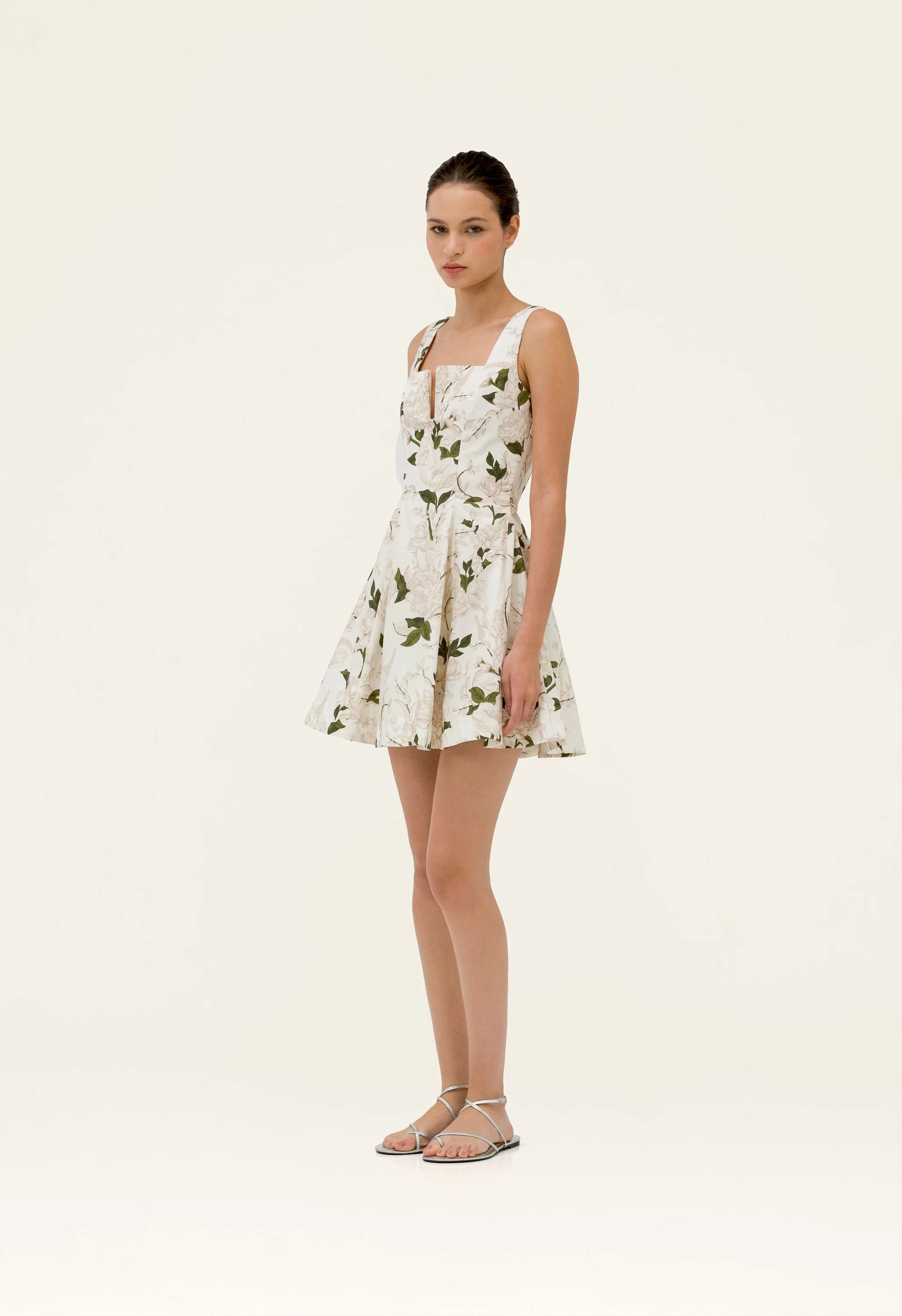 Agua Gardenia Mini Dress - Image 3