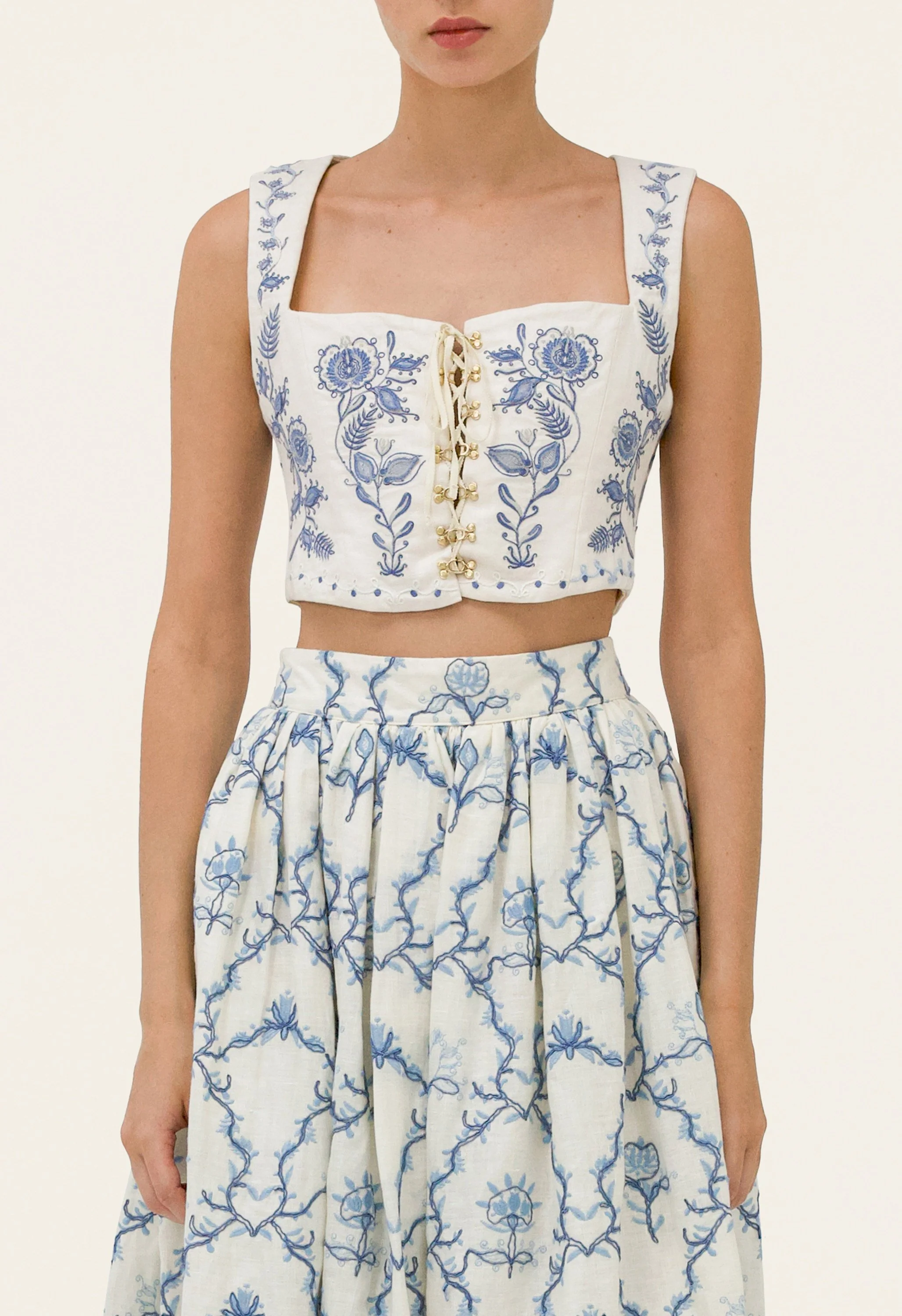Cornalina Floritura Corset - Image 5
