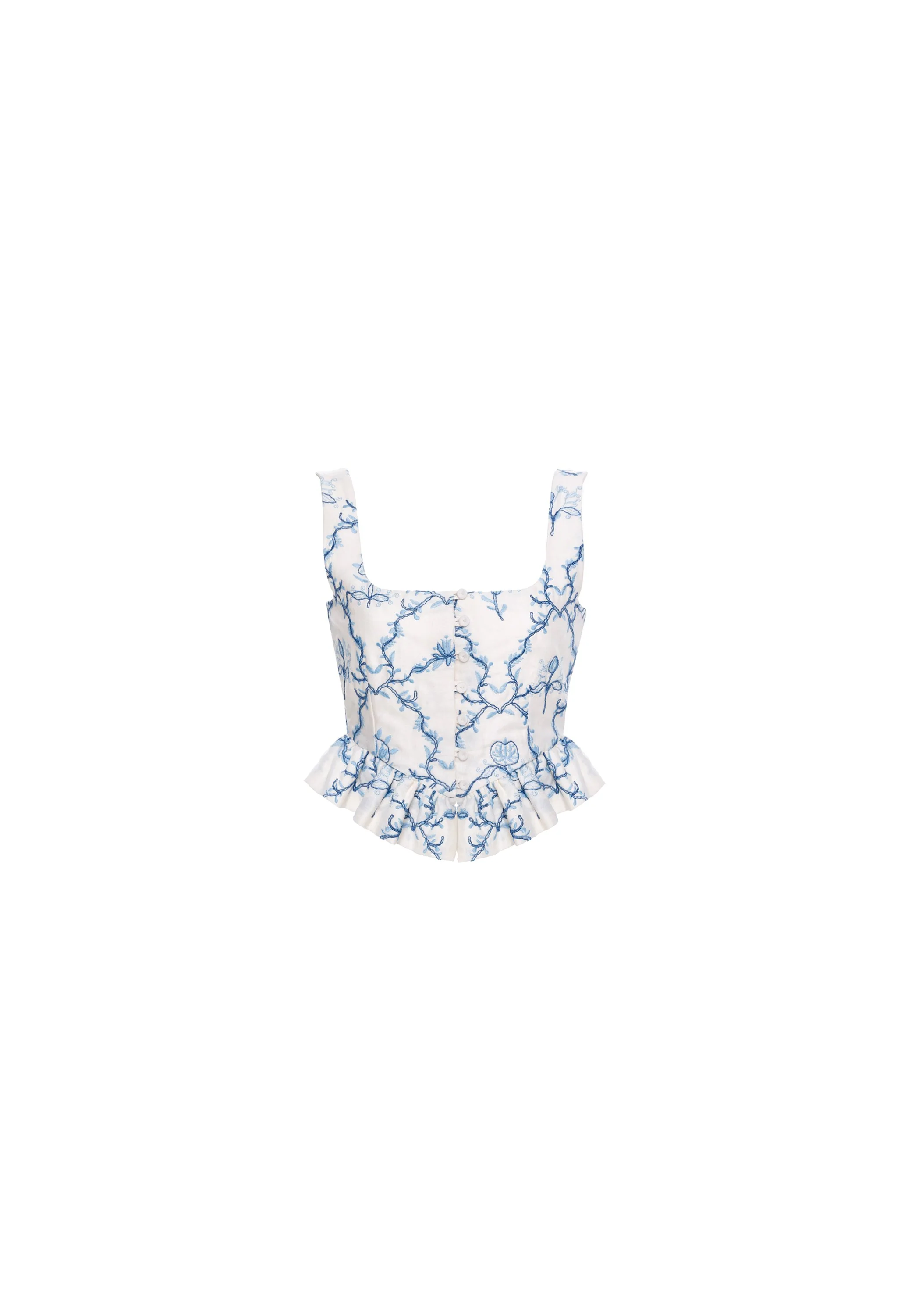 Eslabón Floritura Cropped Top - Image 6