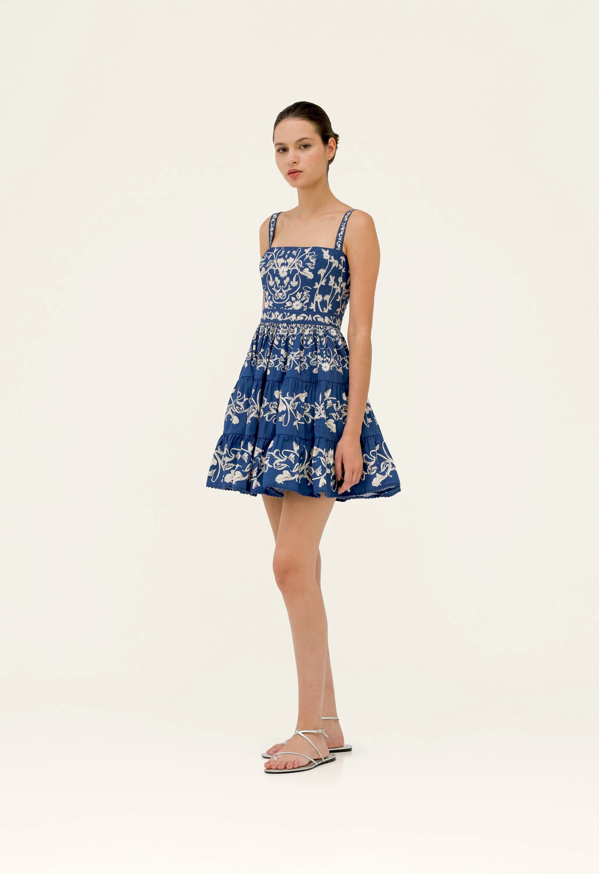 Lima Ribbons Mini Dress - Image 3