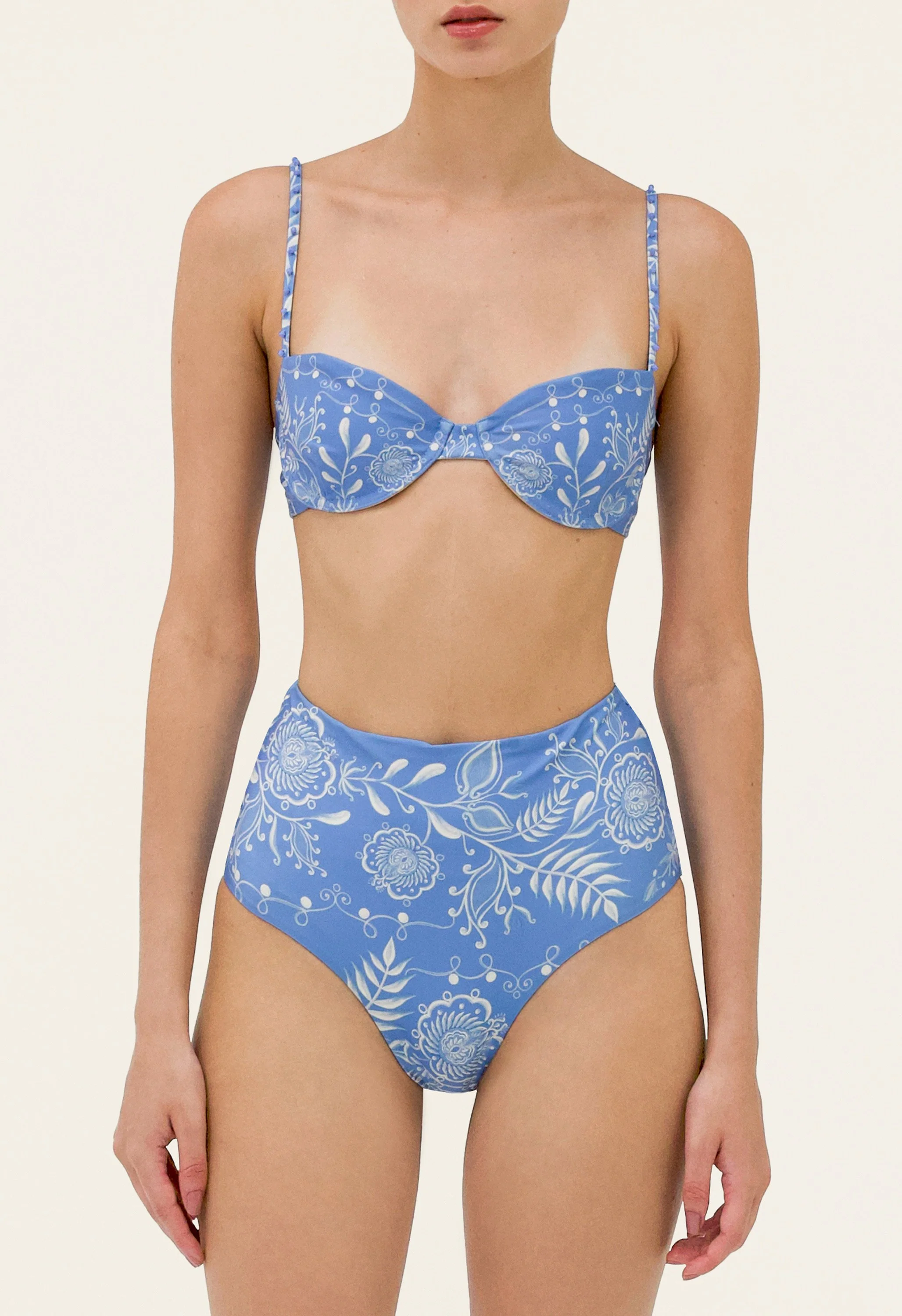 Magenta Floritura Bikini Bottom - Image 5
