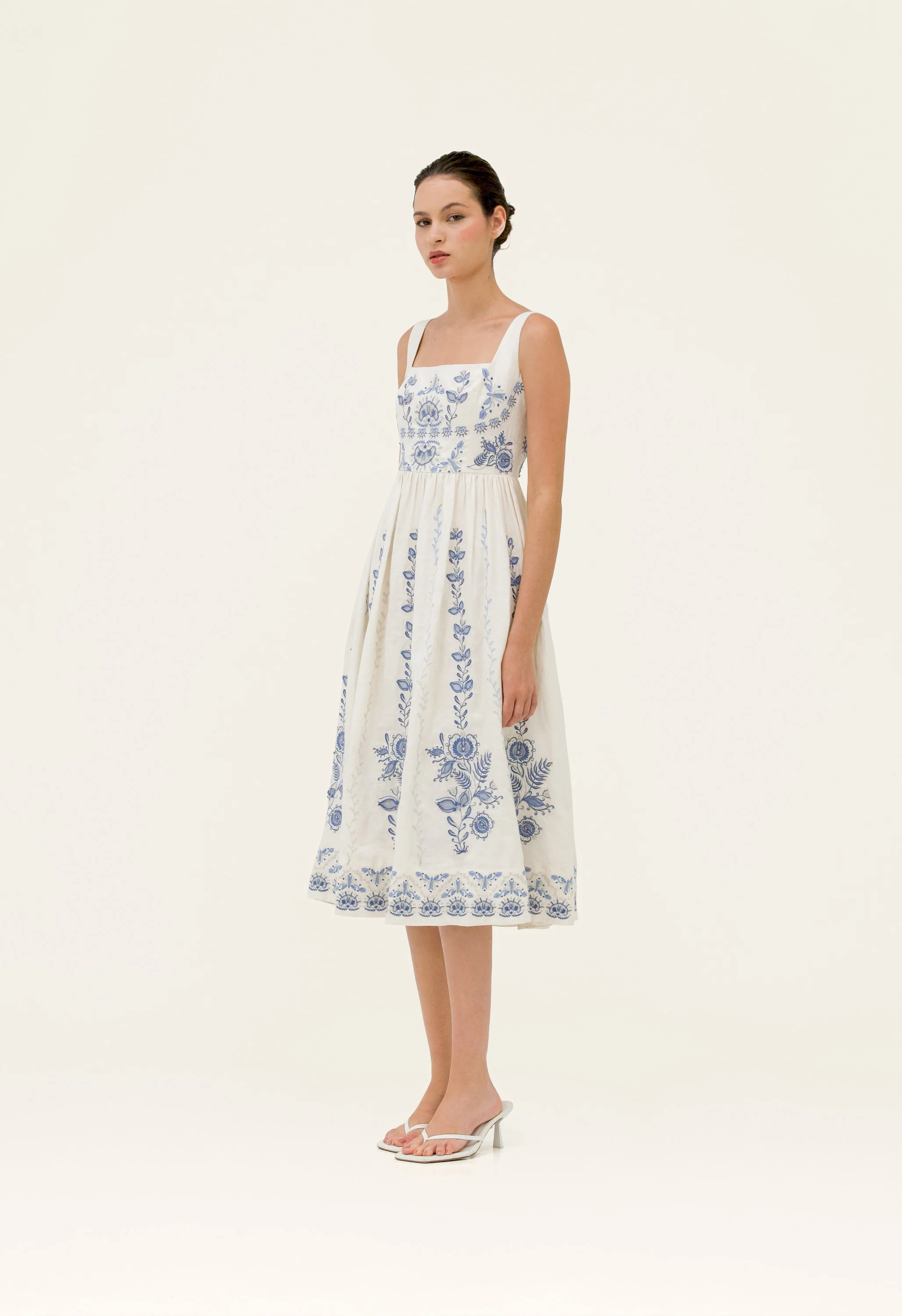Miramar Floritura Midi Dress - Image 3