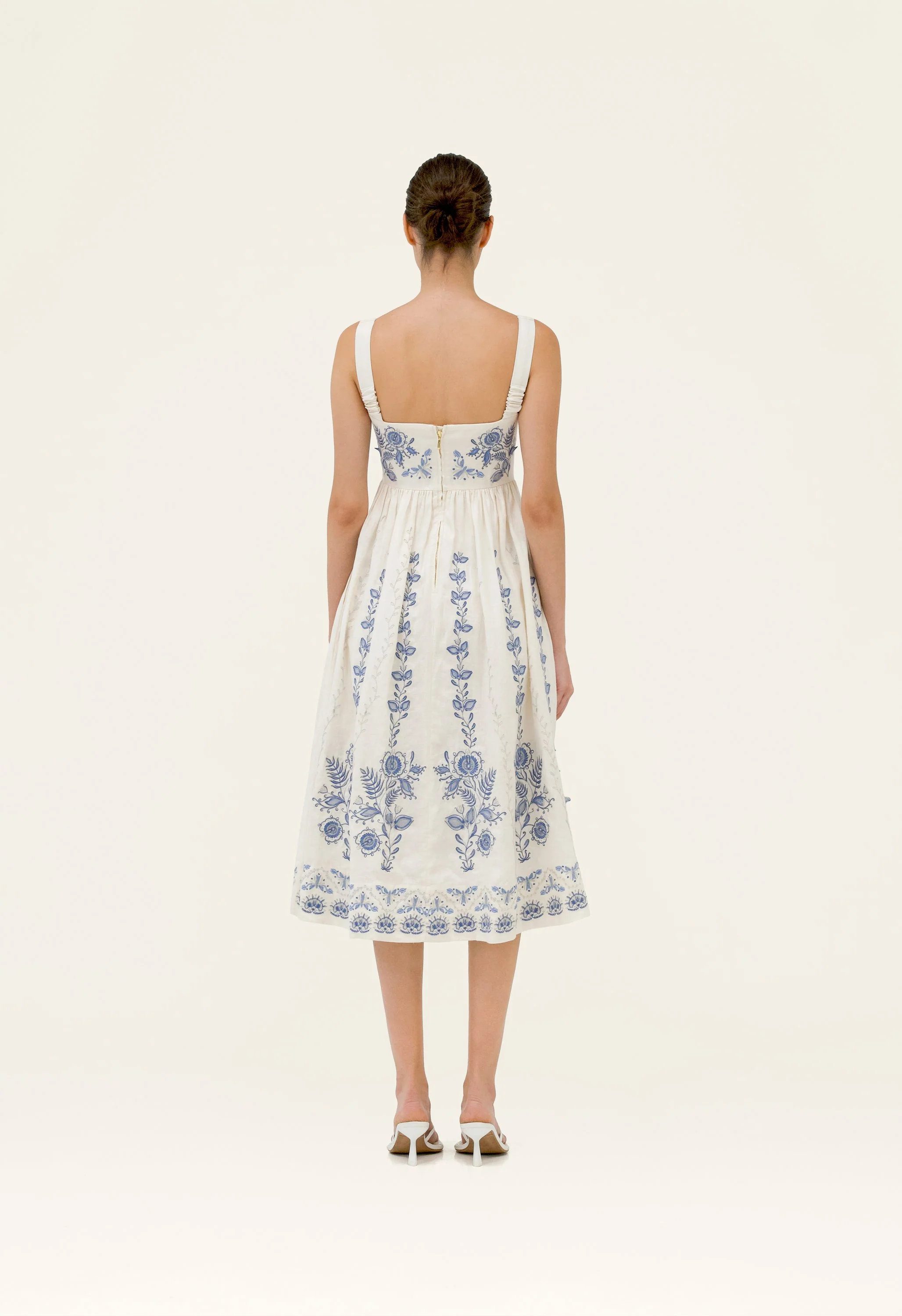 Miramar Floritura Midi Dress - Image 4