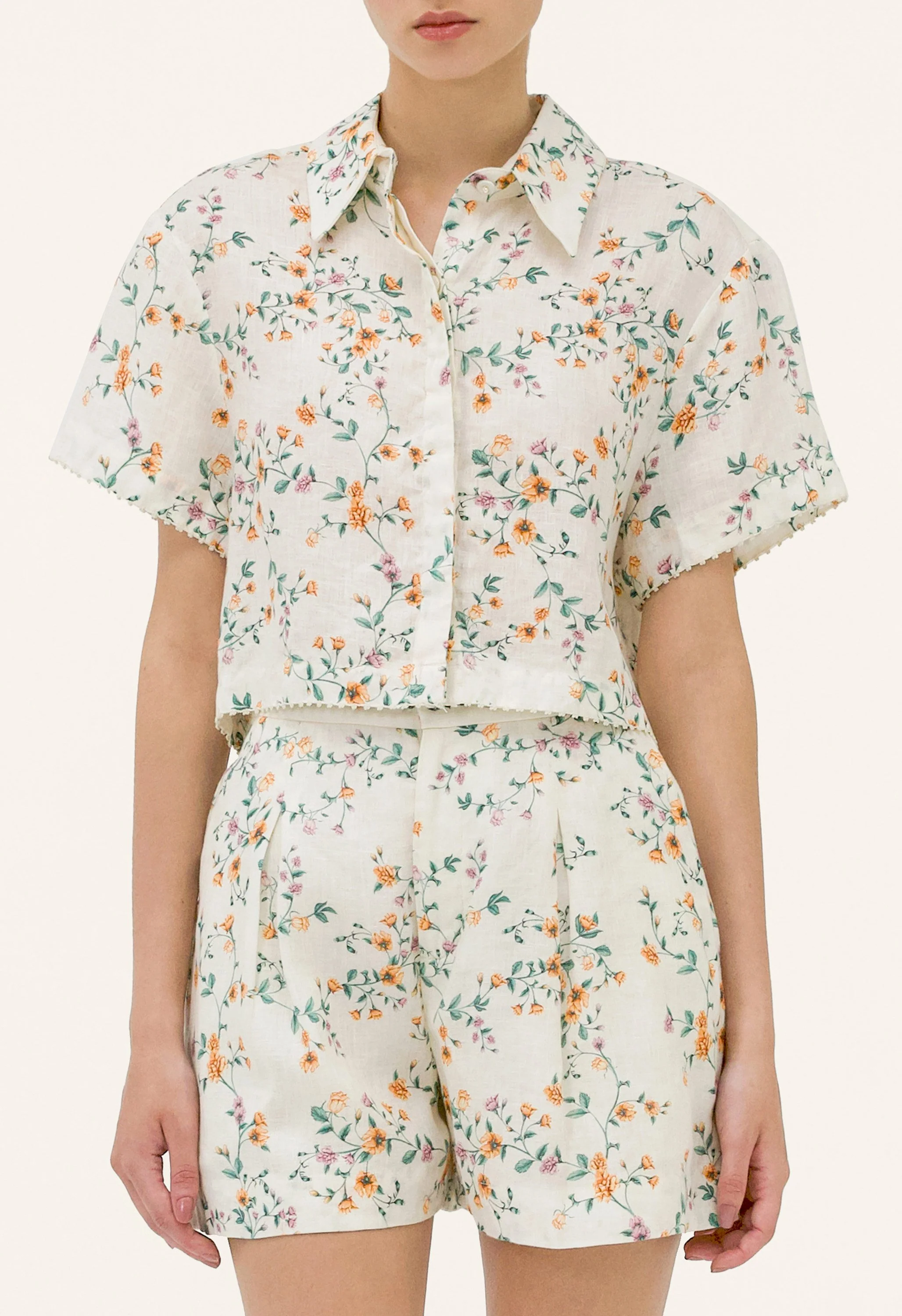 Virtuosa Chinesis Cropped Shirt - Image 5